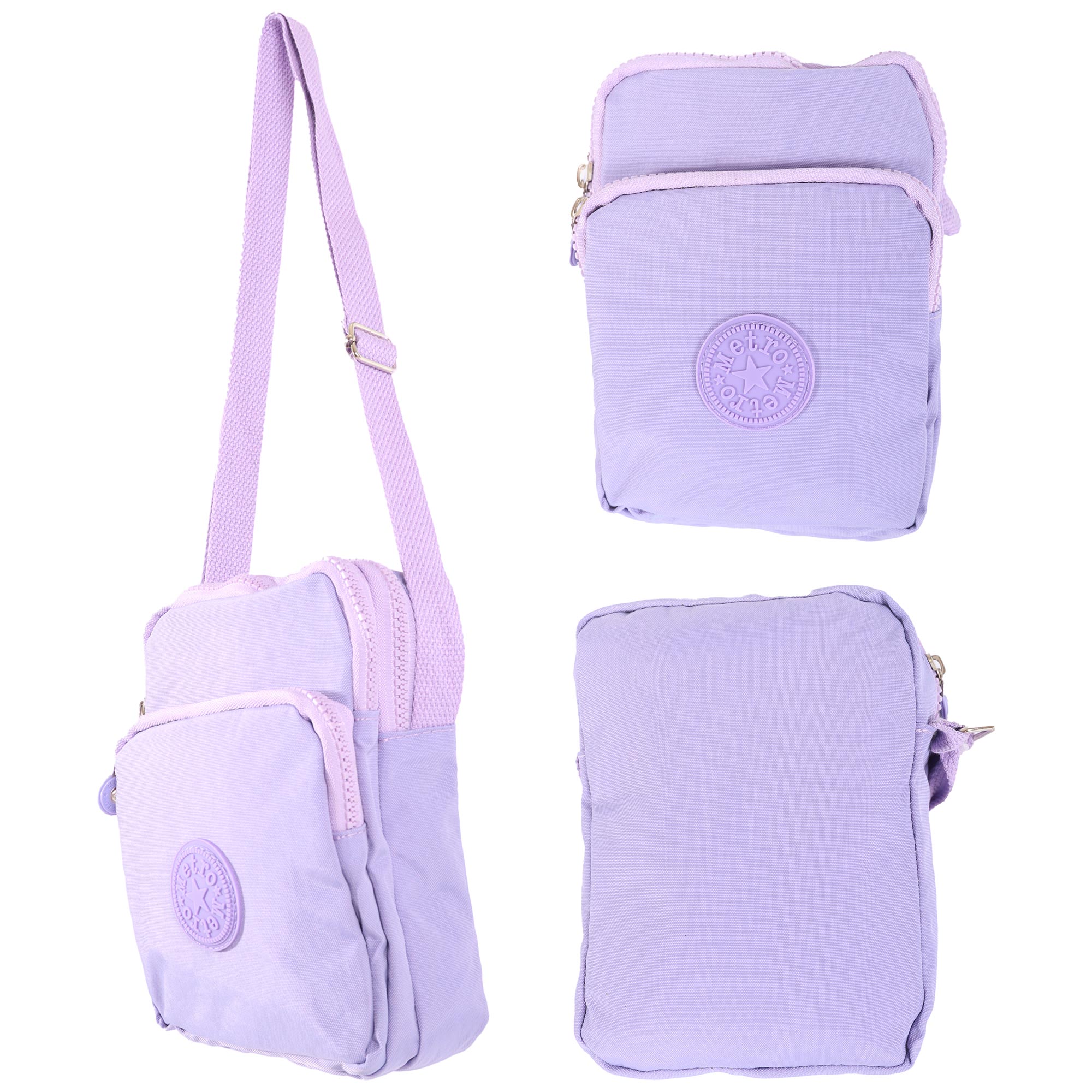 LL-9A LIGHT PURPLE SHOULDER BAG