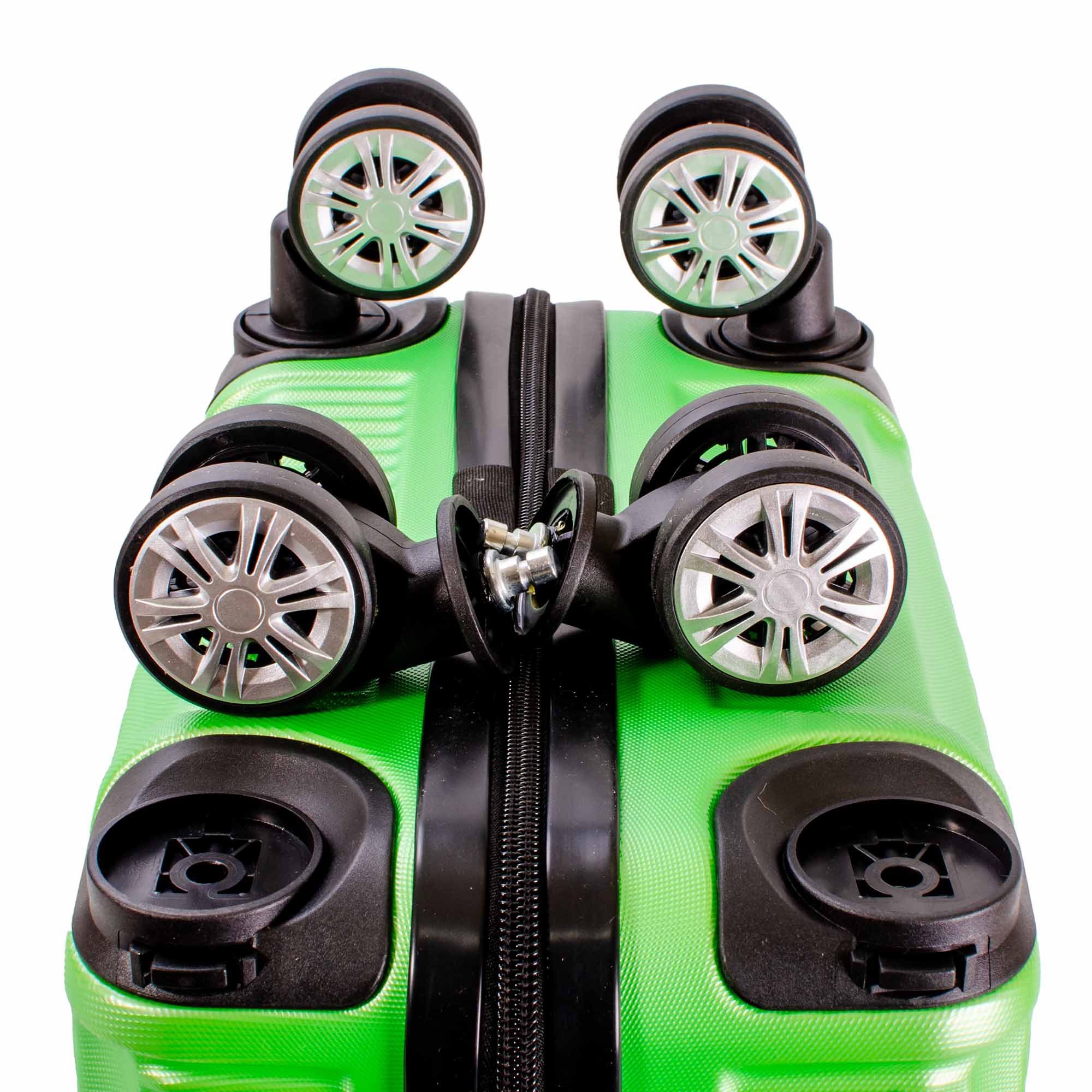 T-HC-US-1830 LIME CABIN-SIZE EASYJET TRAVEL TROLLEY SUITCASE - Image 4