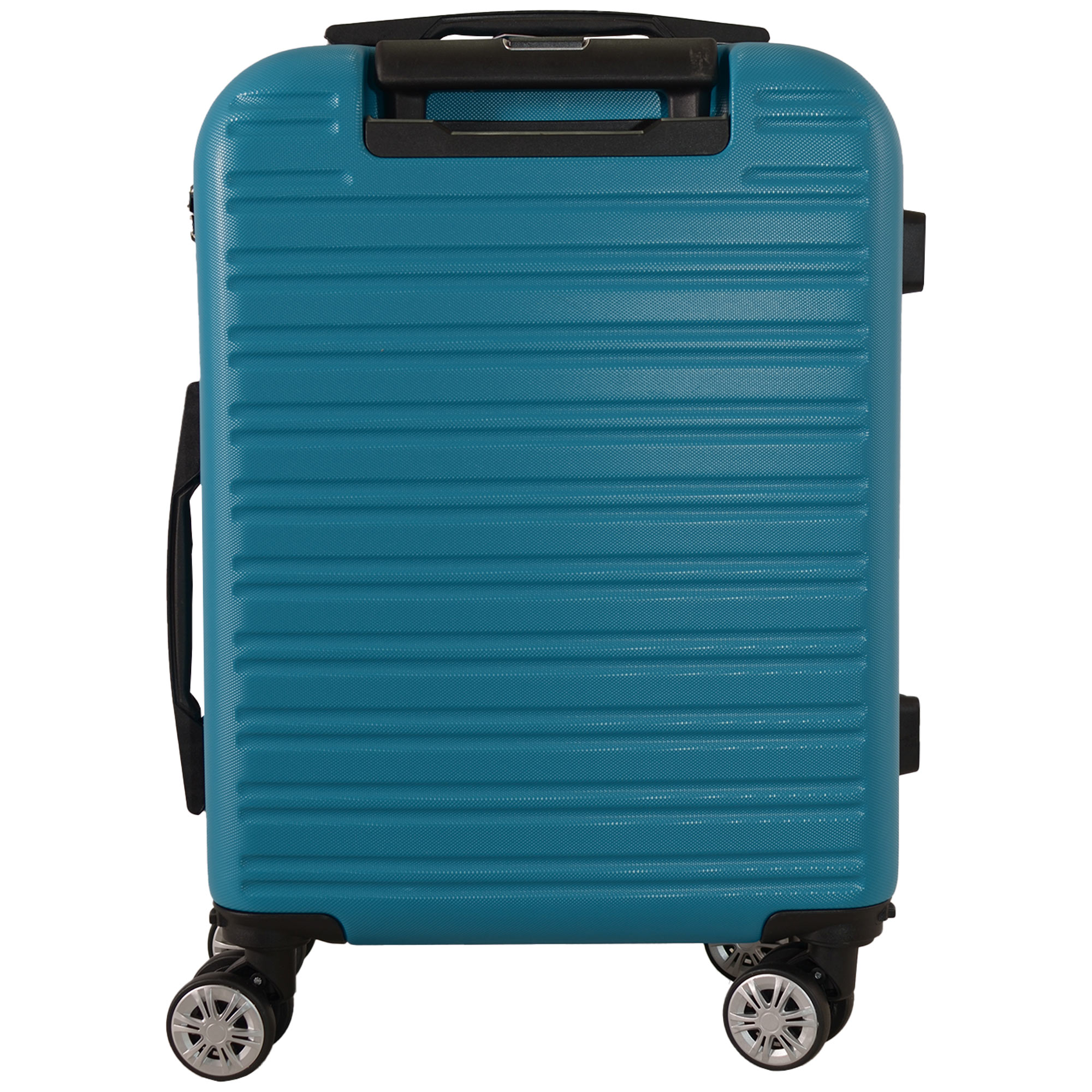 T-HC-US-1832 TEAL UNDERSEAT CABIN-SIZE EASYJET TROLLEY SUITCASE - Image 4