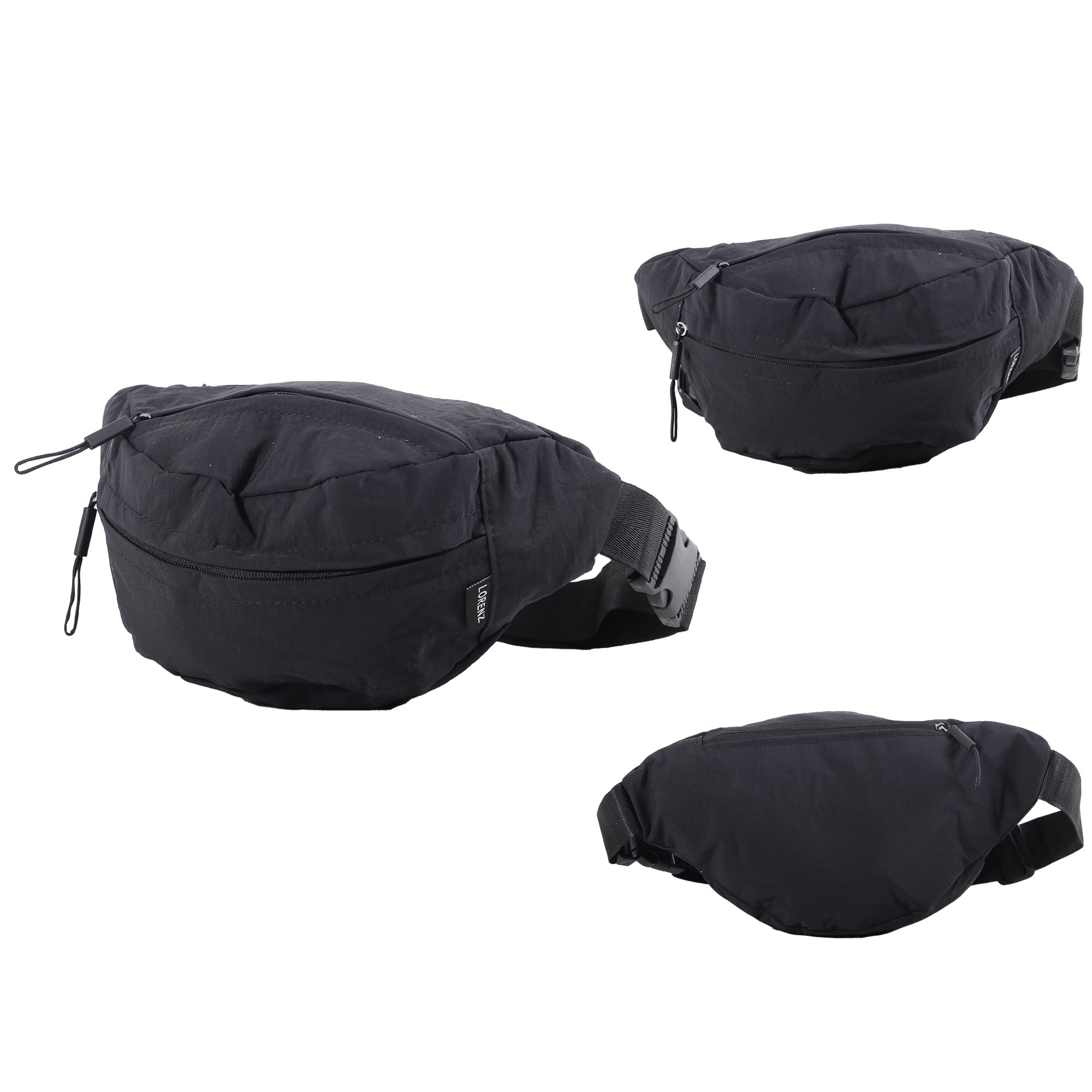 2300 BLACK WAIST BAG