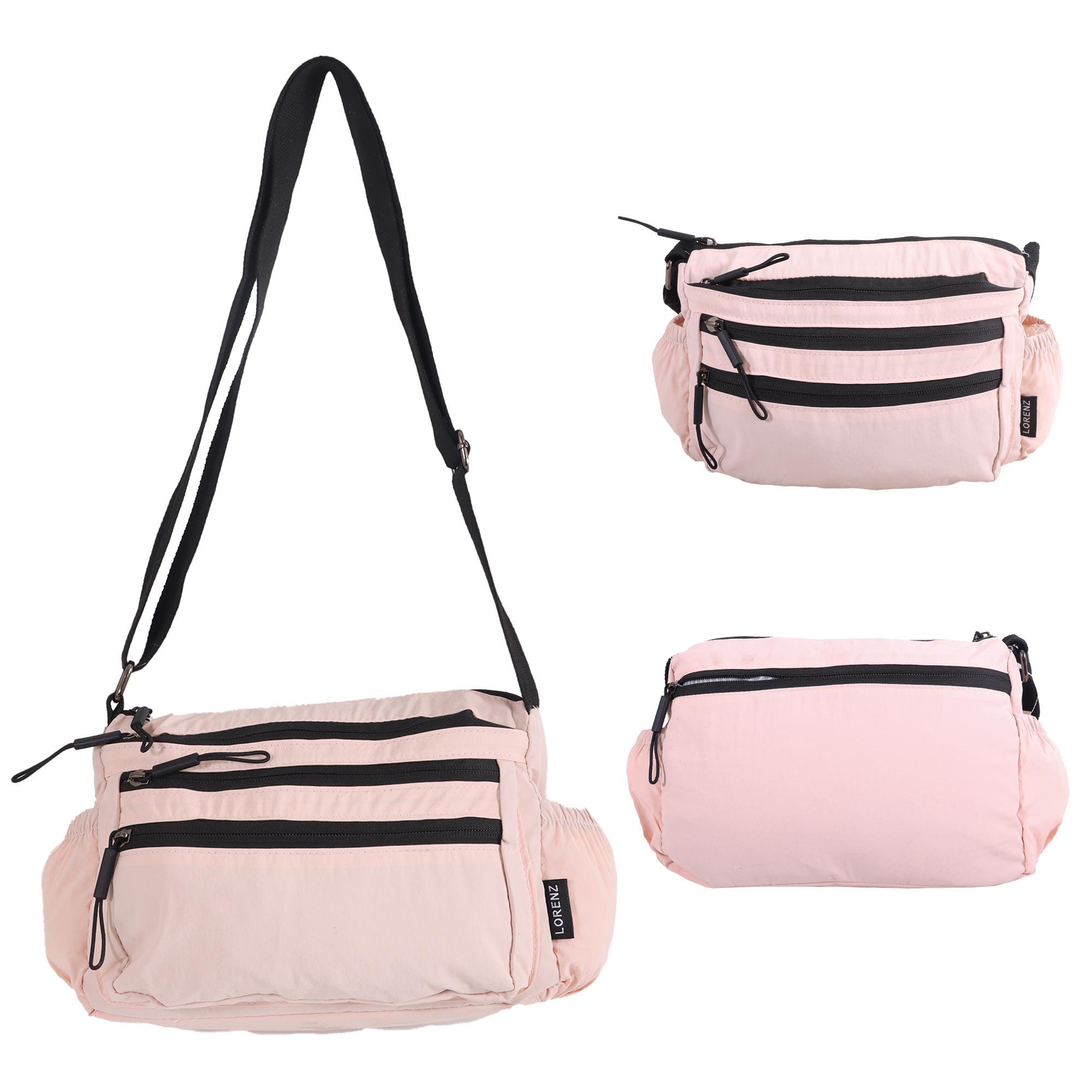 2305 BLUSH PINK LORENZ SHOULDER BAG