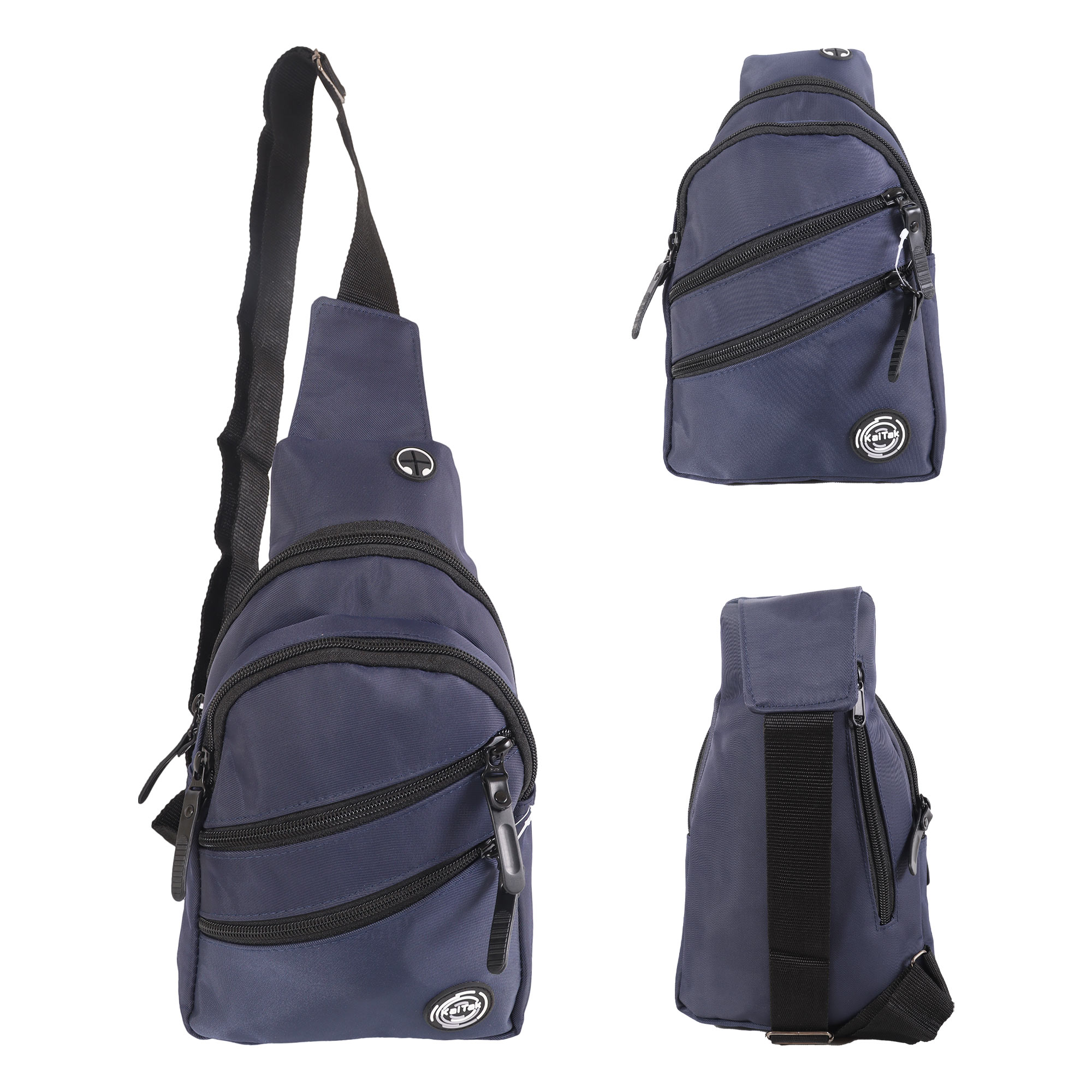 2641 NAVY KAITAK WAIST BAG