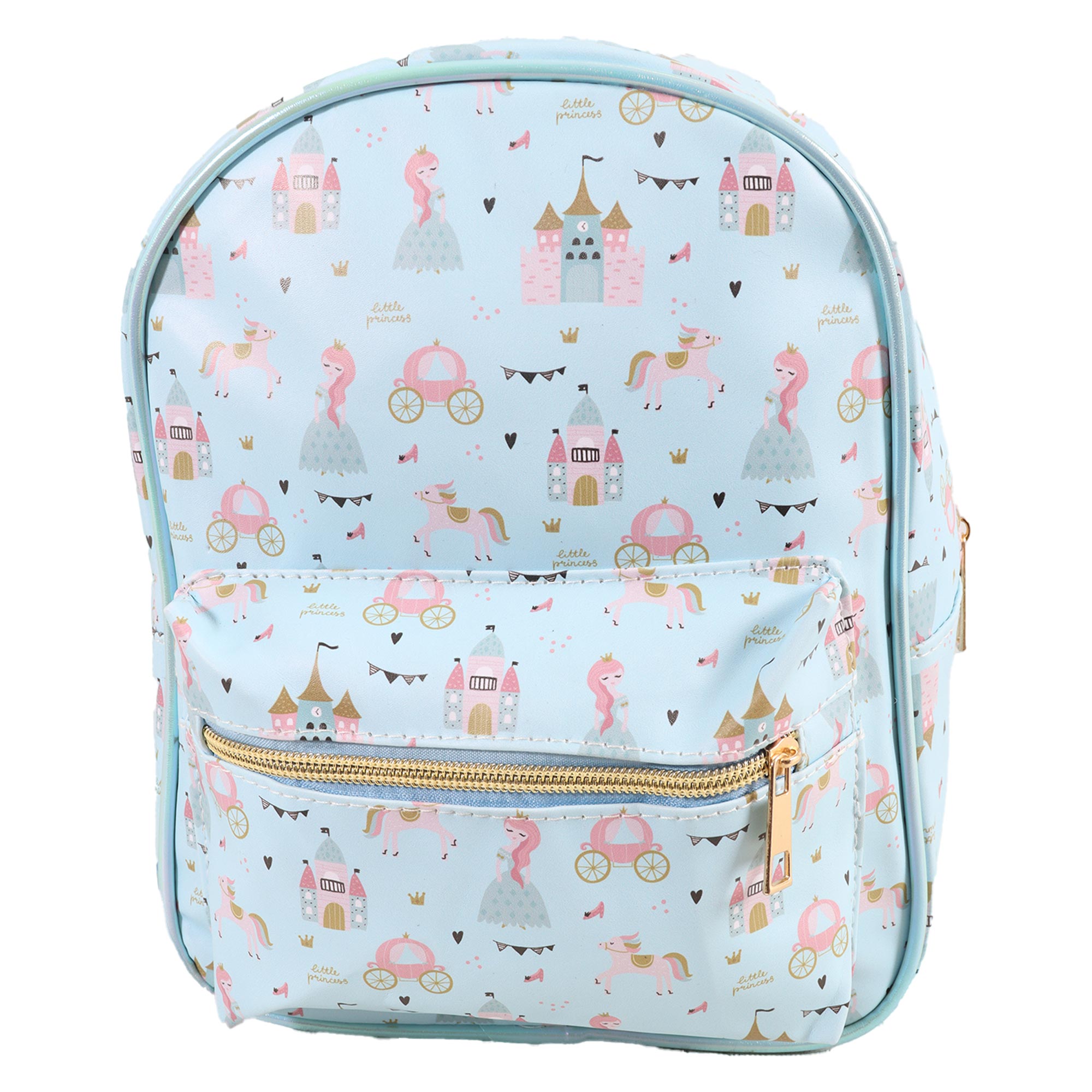 2672 BLUE FAIRYTALE KIDS BACKPACK - Image 3