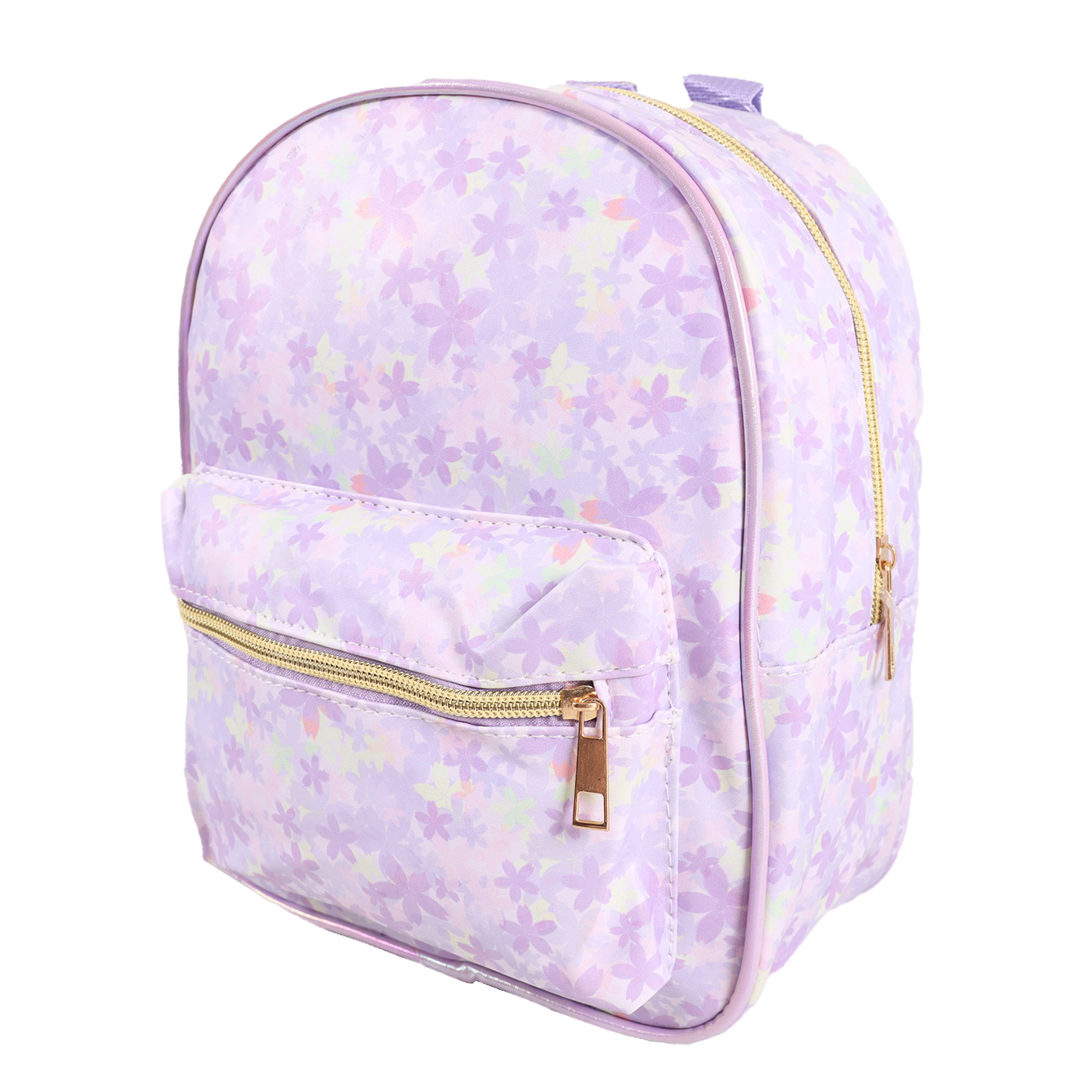 2672 LILAC FLOWERS FLOWER KIDS BACKPACK - Image 4