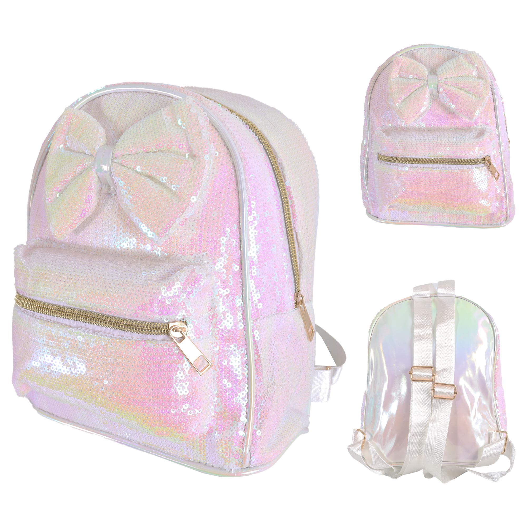 2673 PEARL SEQUIN KIDS BACKPACK