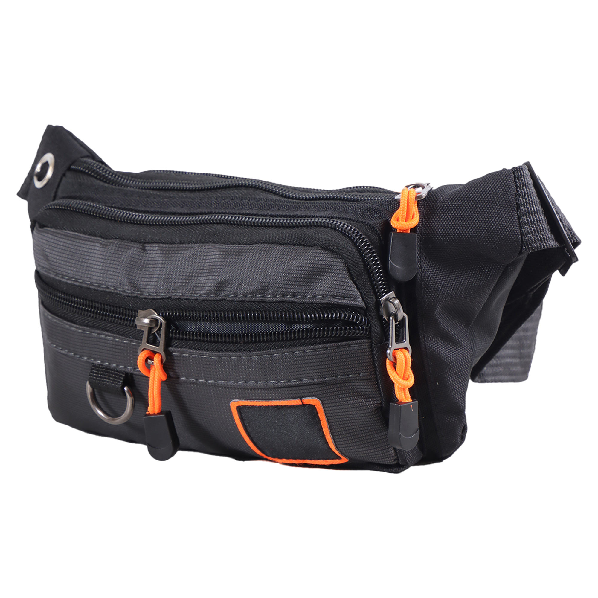 8040 Greyish Black Waist Bag - Image 2