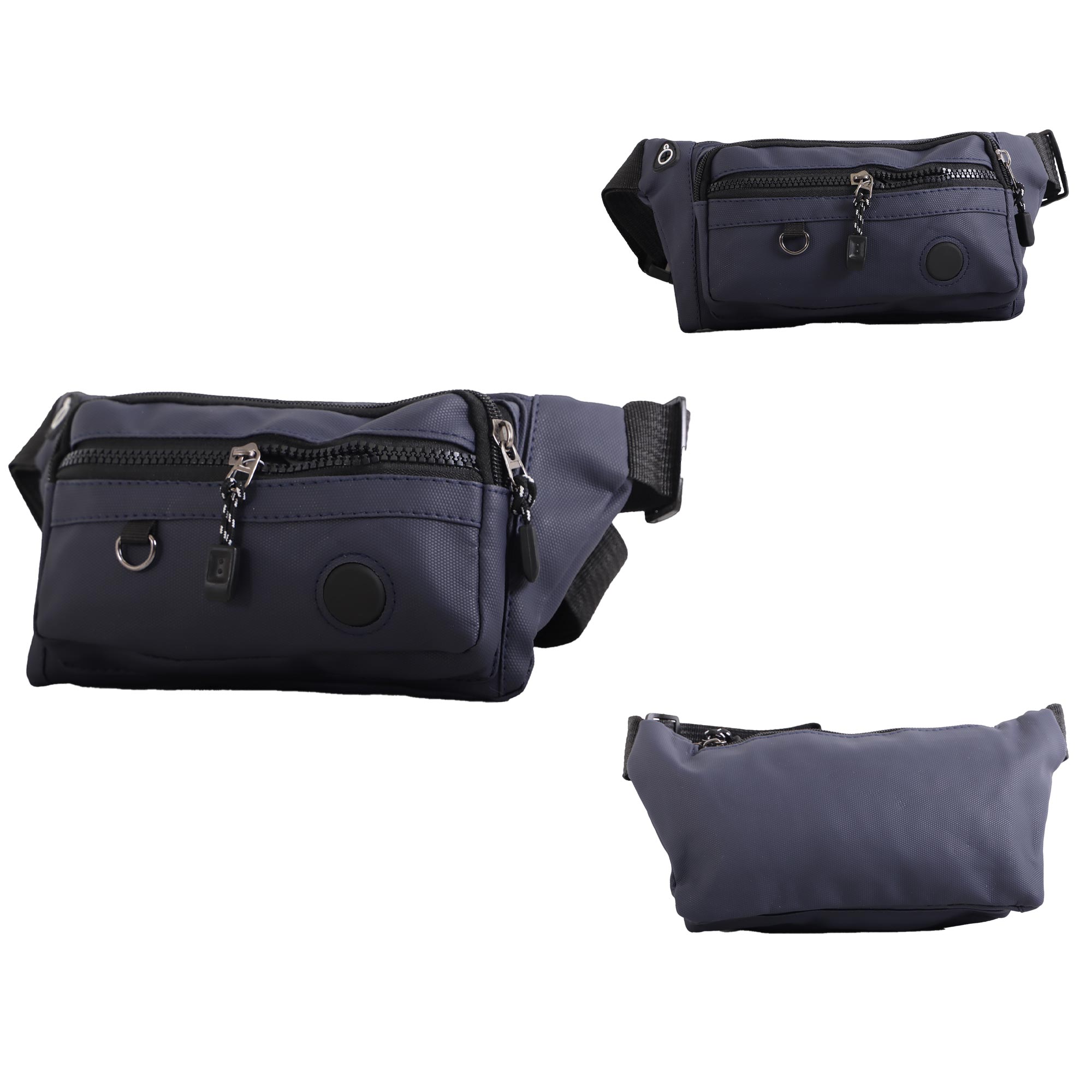 8041 NAVY LORENZ WAIST BAG