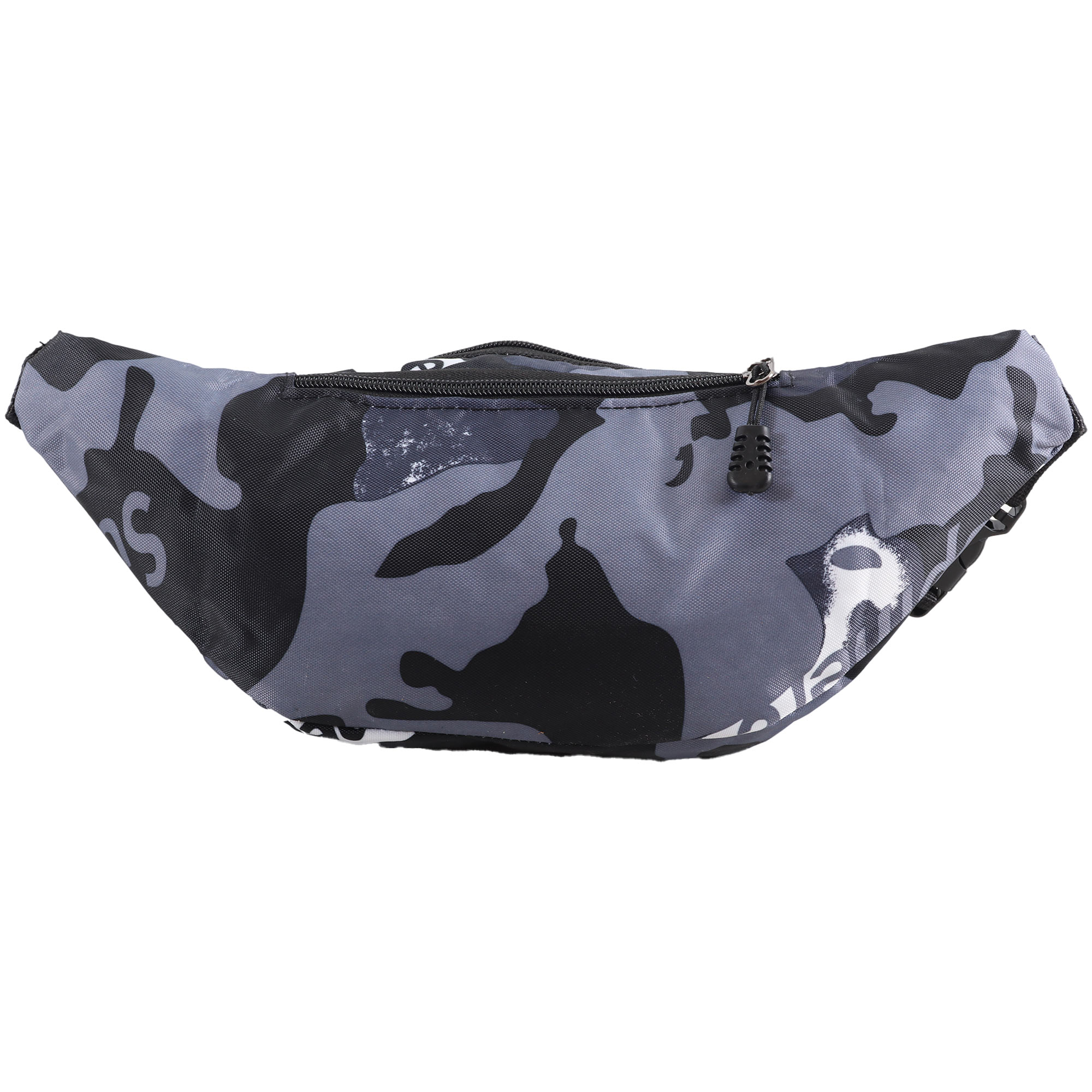 8042 BLACK/GREY ARMY LORENZ WAIST BAG - Image 4