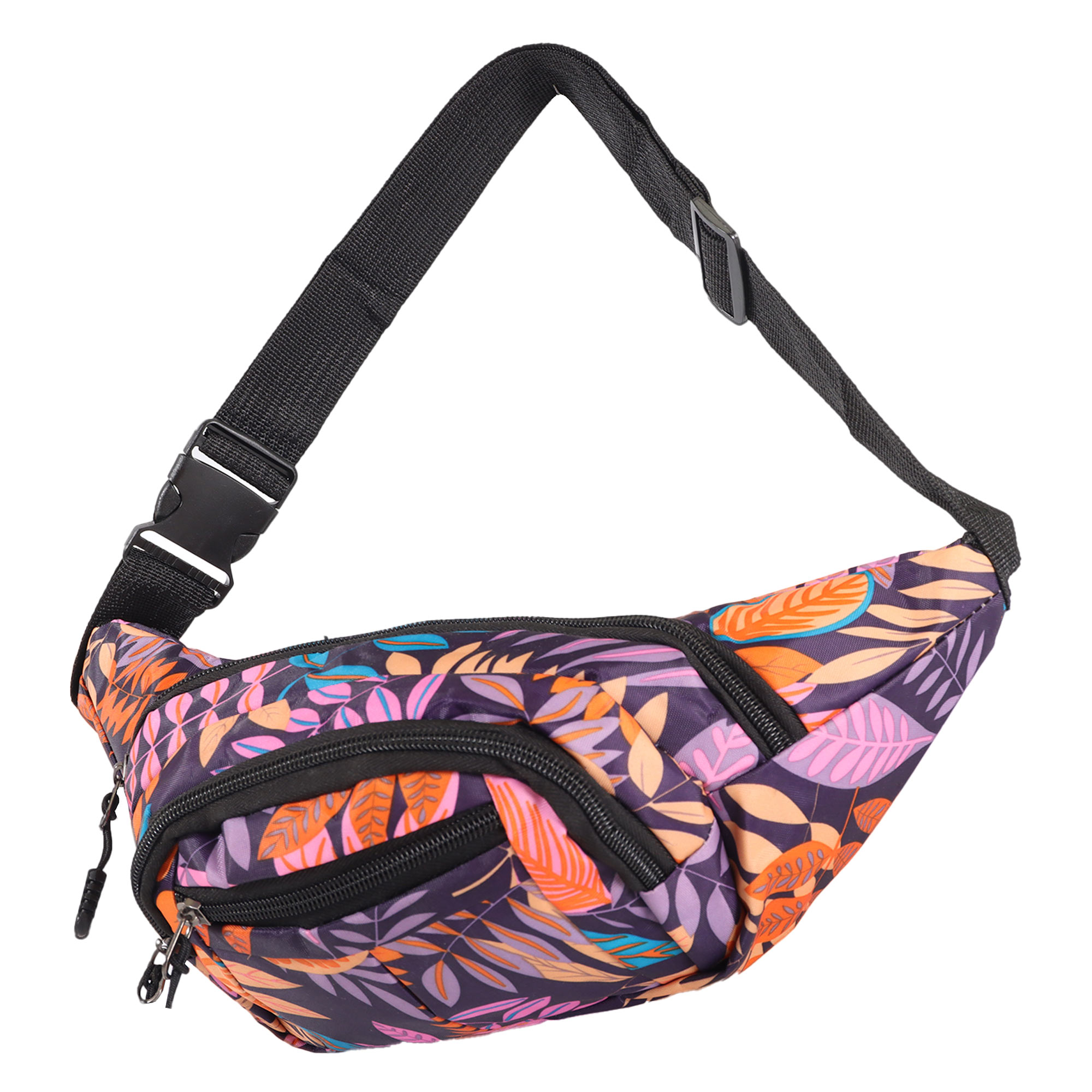 8042 BLUE TROPICAL LORENZ WAIST BAG - Image 2
