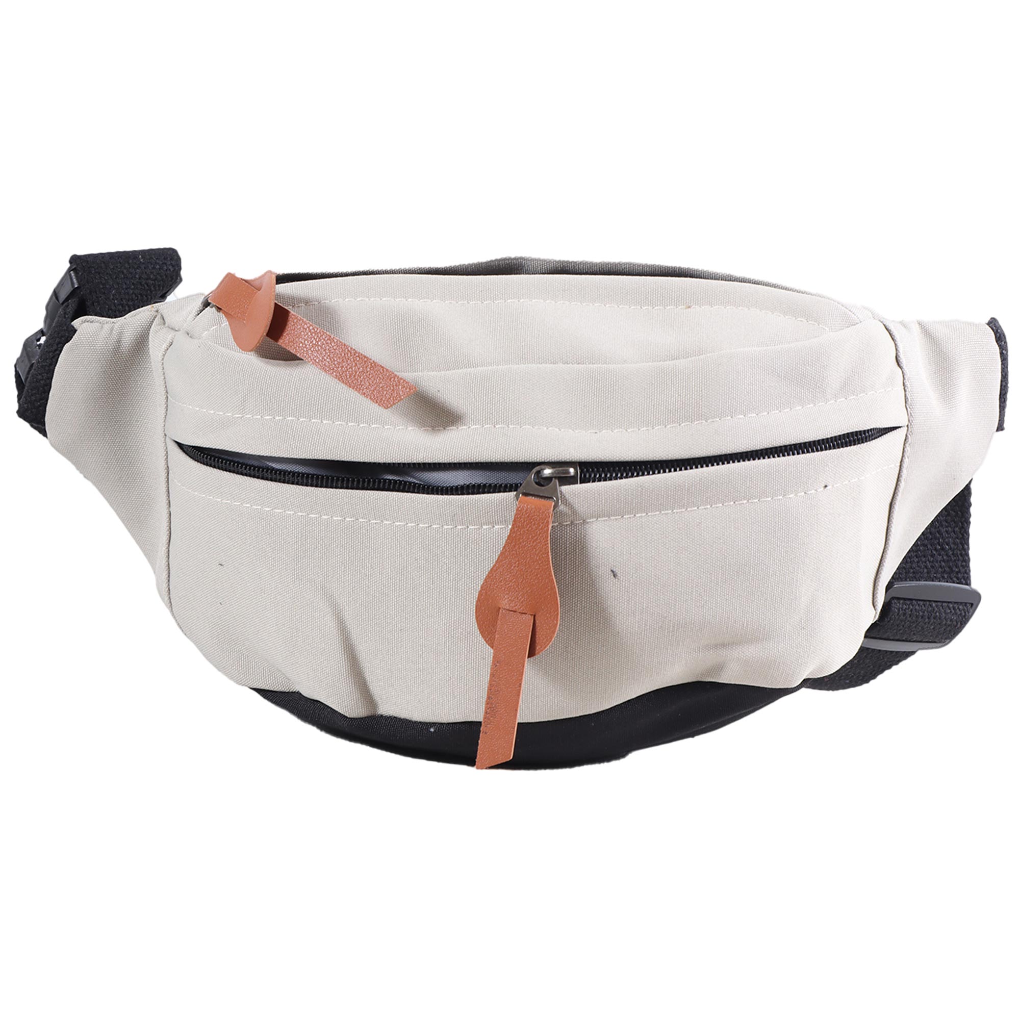 8044 Black and Stone Waist Bag - Image 3