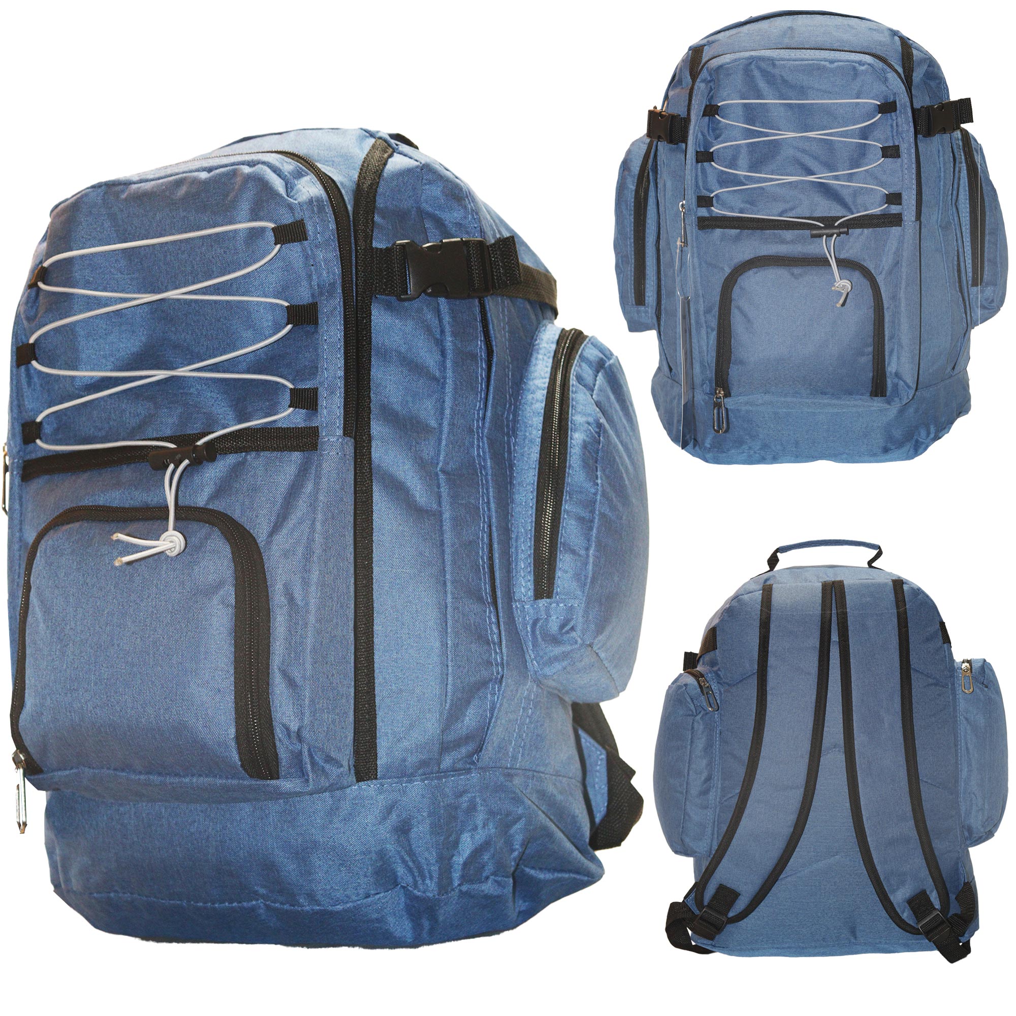 BP-119 BLUE TRAVEL BACKPACK