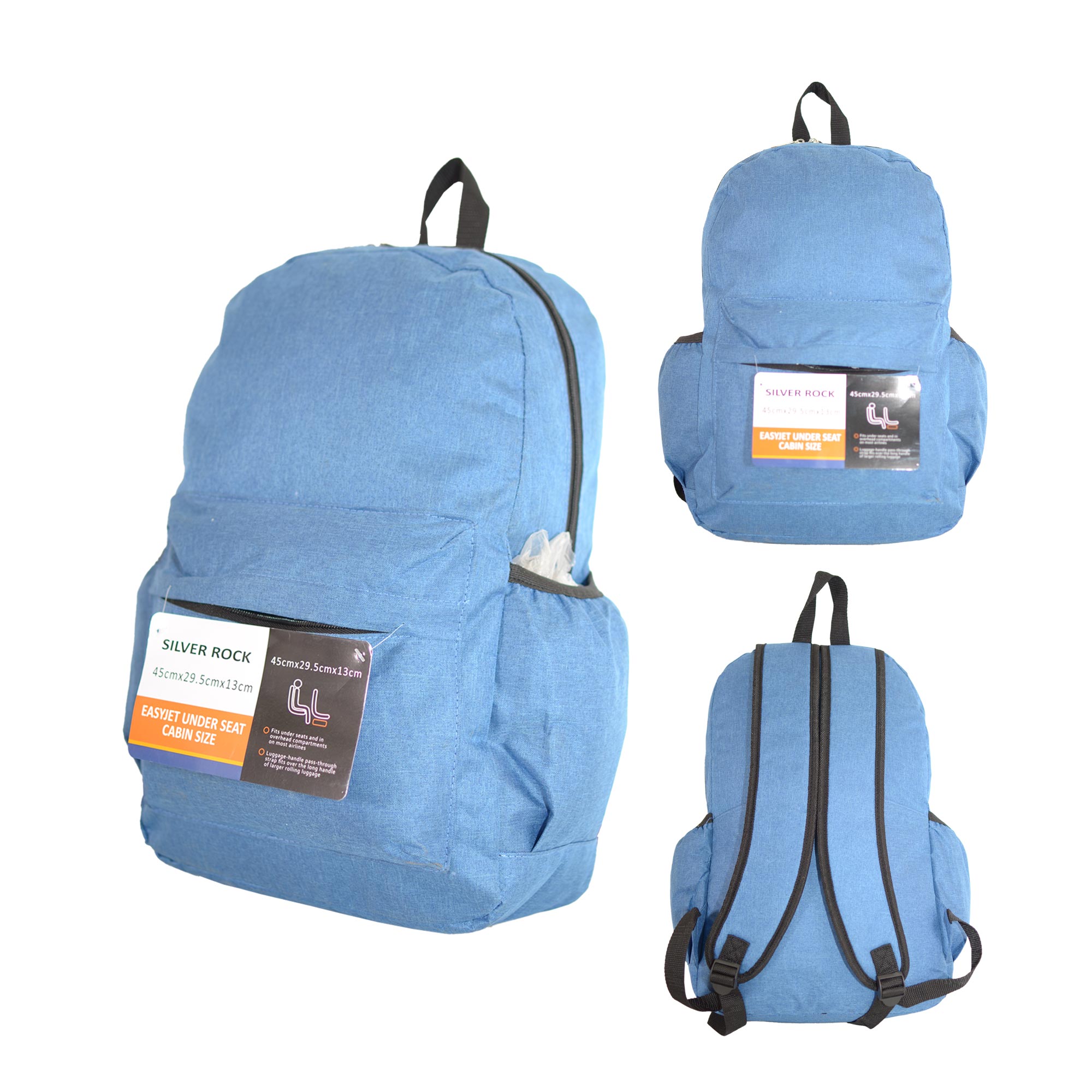 BP-127 BLUE EASYJET TRAVEL BACKPACK
