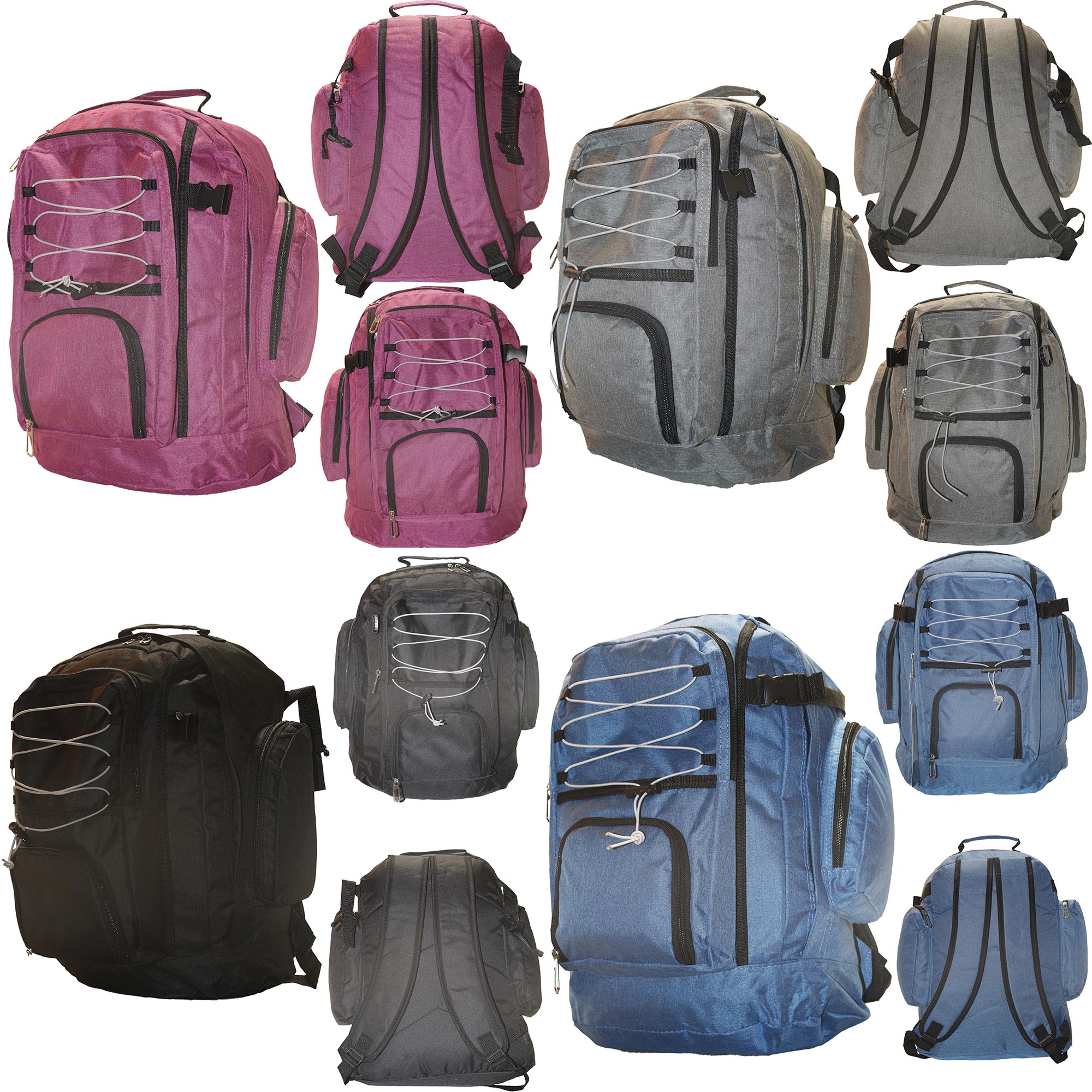 BP-119 TRAVEL BACKPACKS SET OF 35