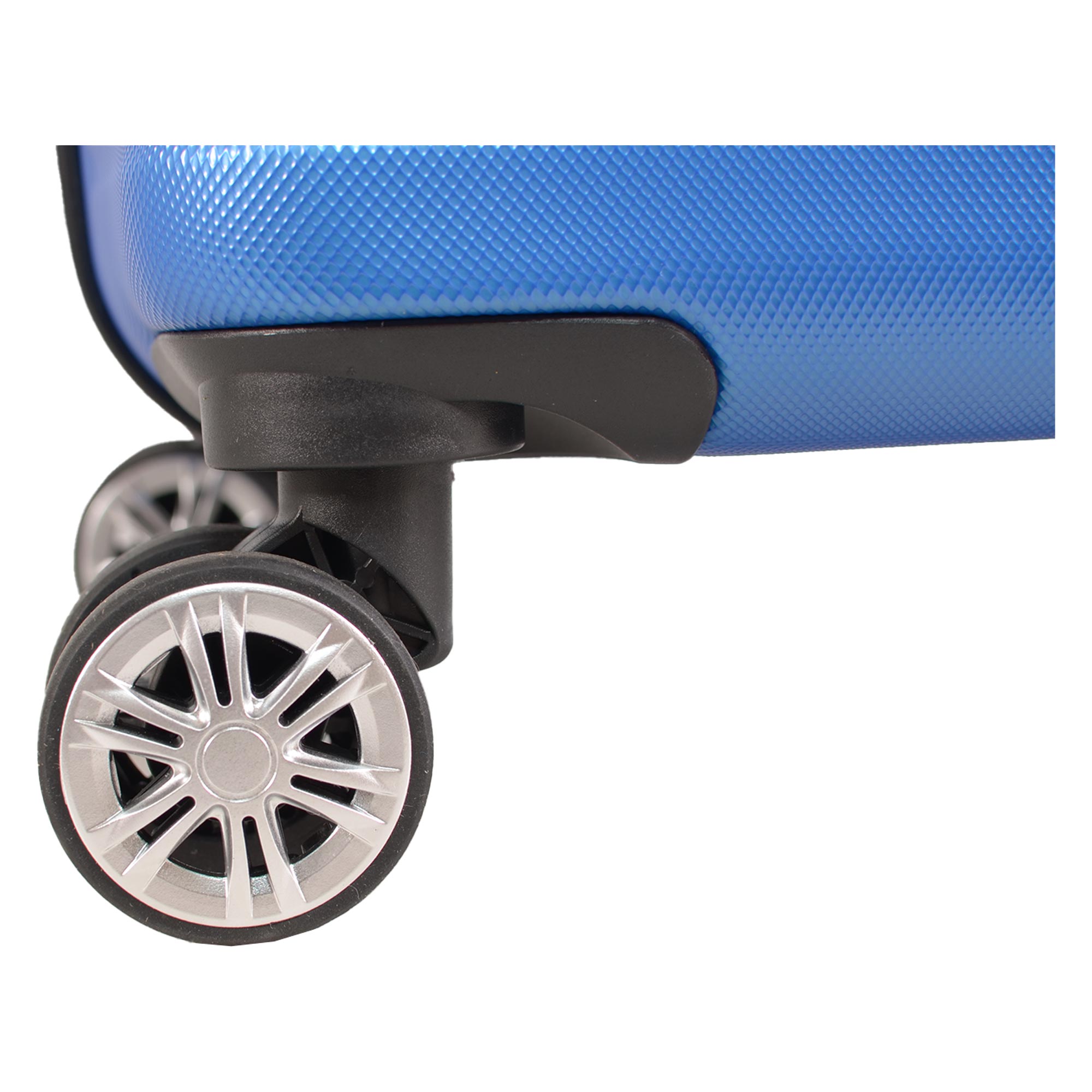 T-HC-12 ROYAL BLUE TRAVEL TROLLEY SUITCASE SET OF 3 - Image 6