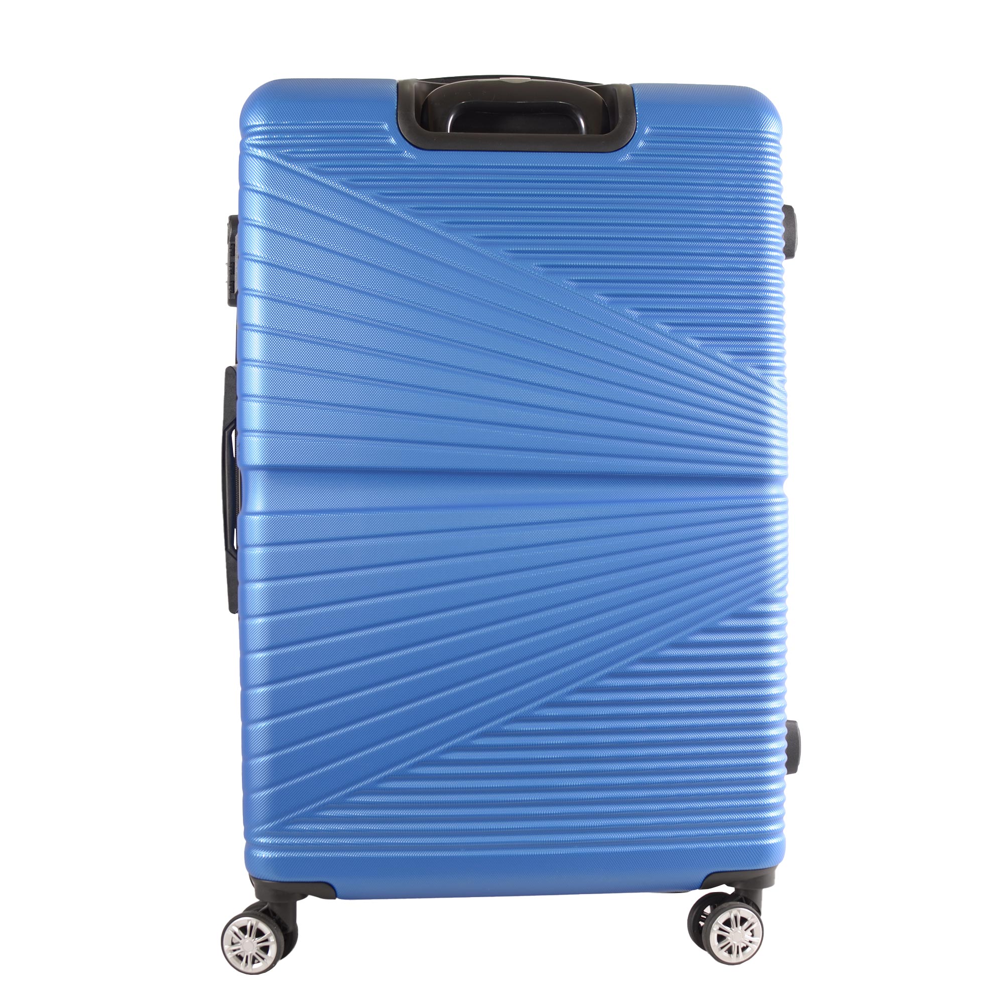 T-HC-12 ROYAL BLUE TRAVEL TROLLEY SUITCASE SET OF 3 - Image 4