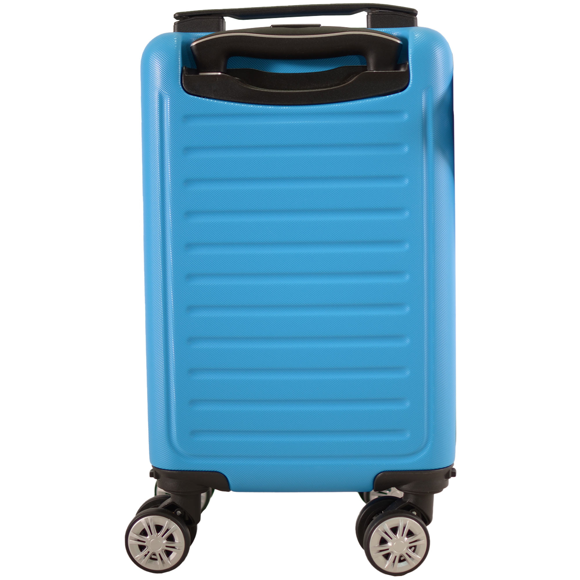 T-HC-US-1615 BLUE UNDER-SEAT CABIN-SIZE TRAVEL TROLLEY - Image 3