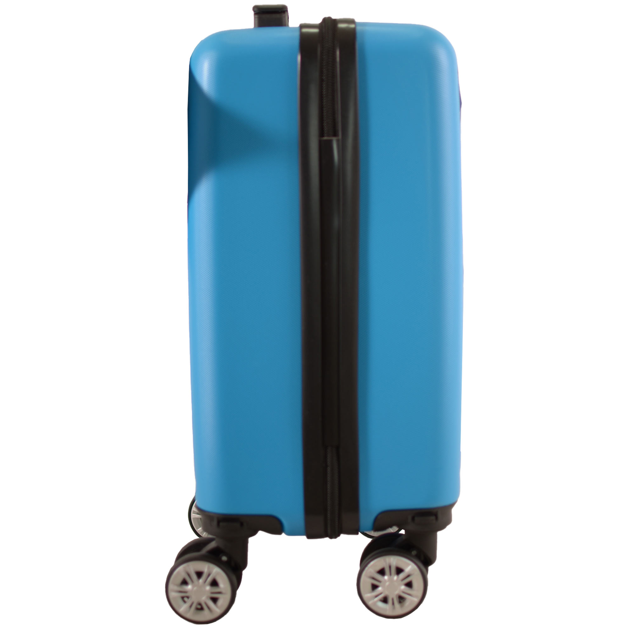 T-HC-US-1615 BLUE UNDER-SEAT CABIN-SIZE TRAVEL TROLLEY - Image 5
