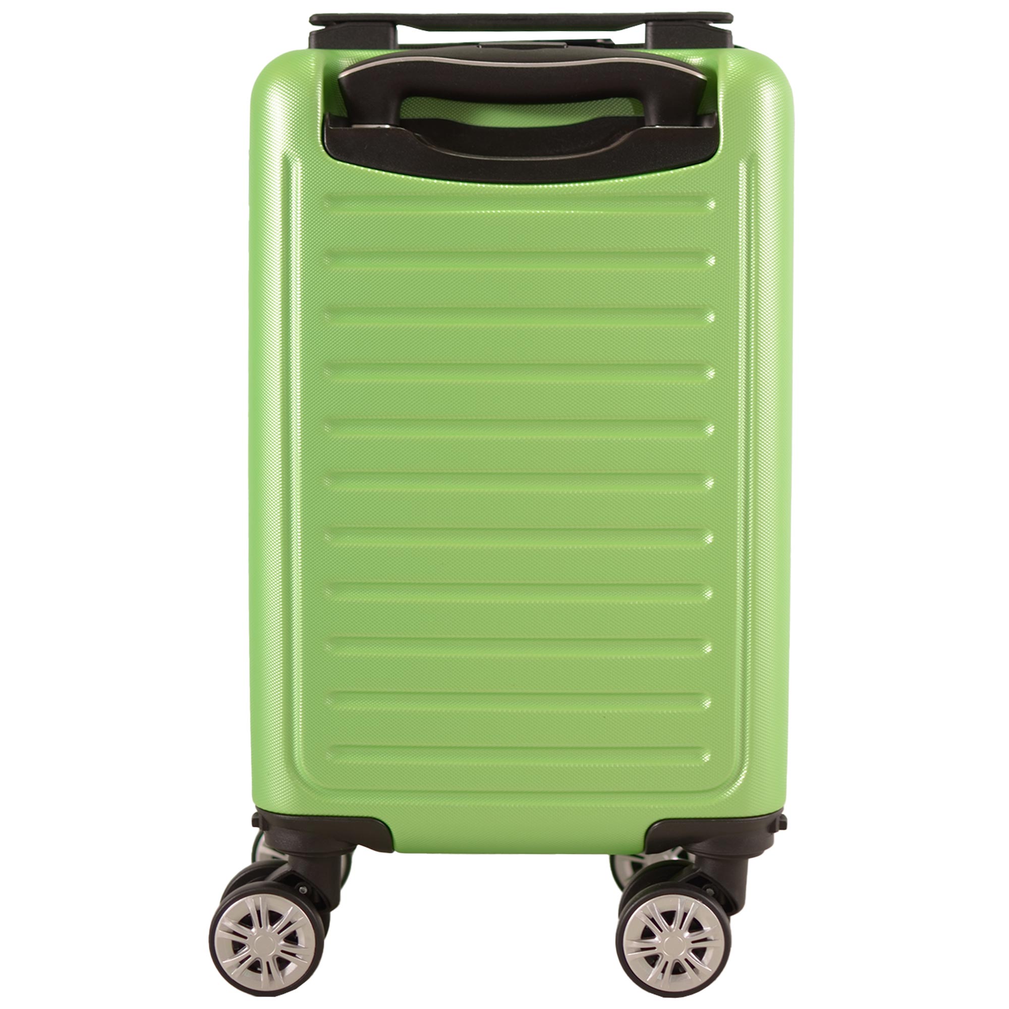 T-HC-US-1615 LIME GREEN UNDER-SEAT CABIN-SIZE TRAVEL TROLLEY - Image 4