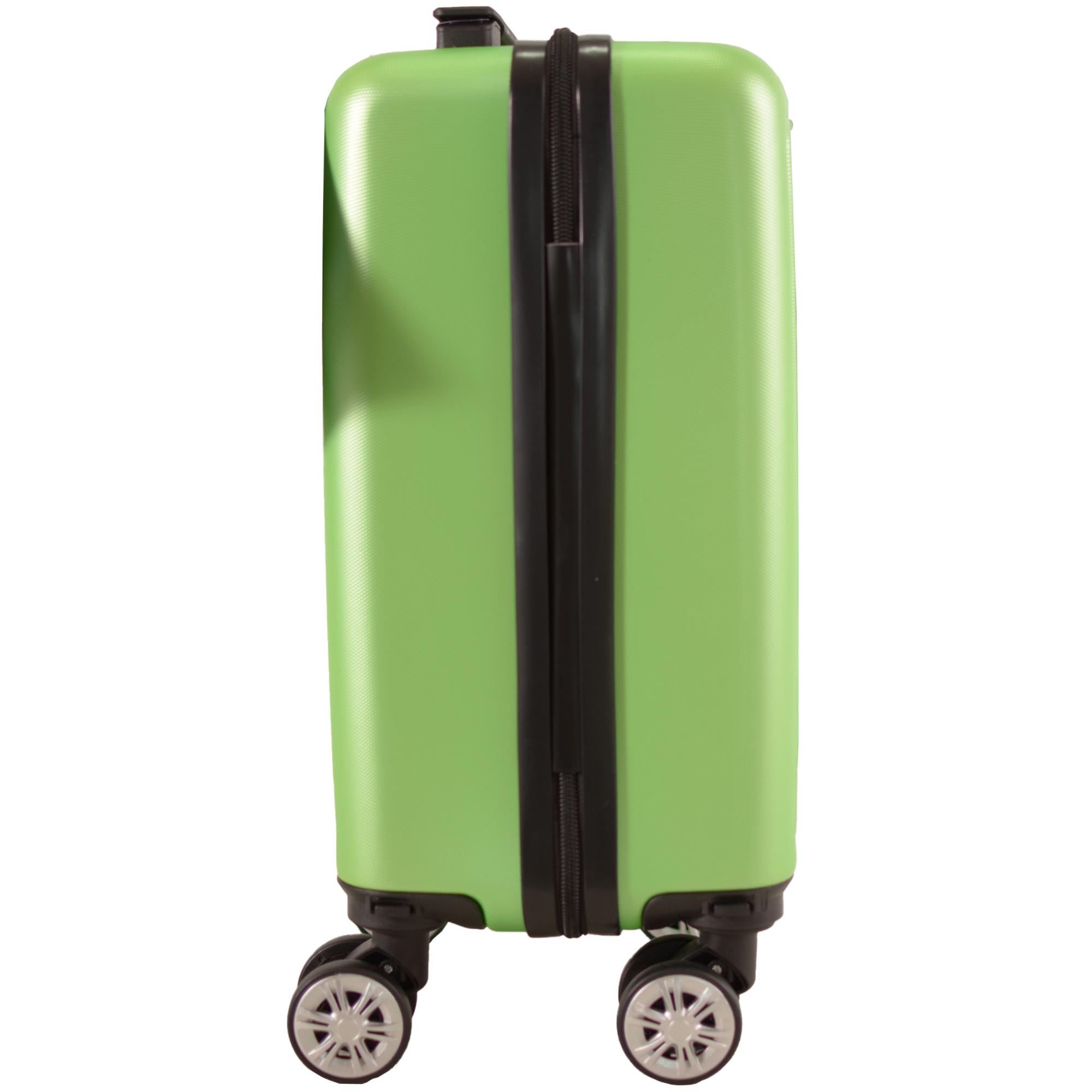 T-HC-US-1615 LIME GREEN UNDER-SEAT CABIN-SIZE TRAVEL TROLLEY - Image 5