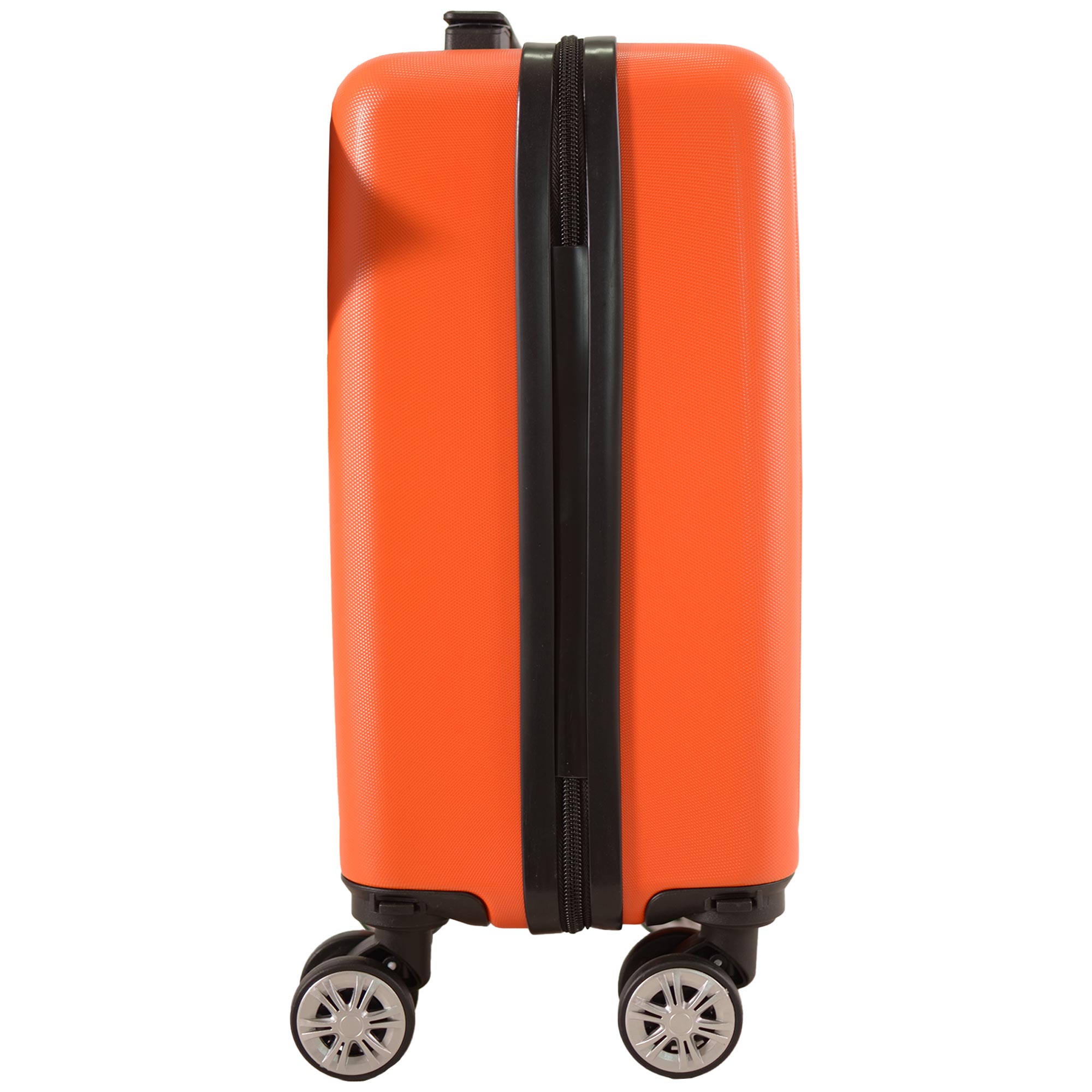 T-HC-US-1615 ORANGE UNDER-SEAT CABIN-SIZE TRAVEL TROLLEY - Image 5