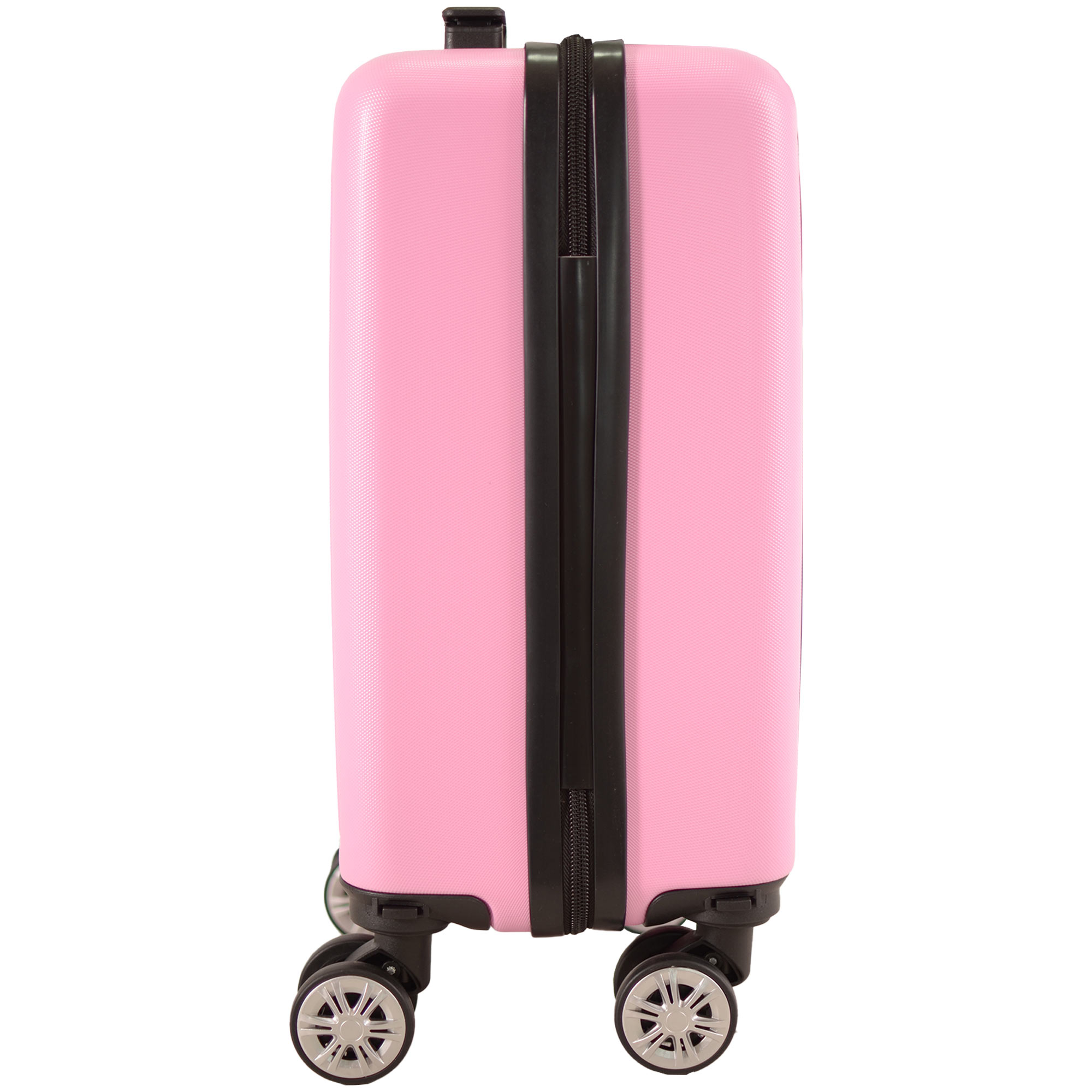T-HC-US-1615 PINK UNDER-SEAT CABIN-SIZE TRAVEL TROLLEY - Image 5