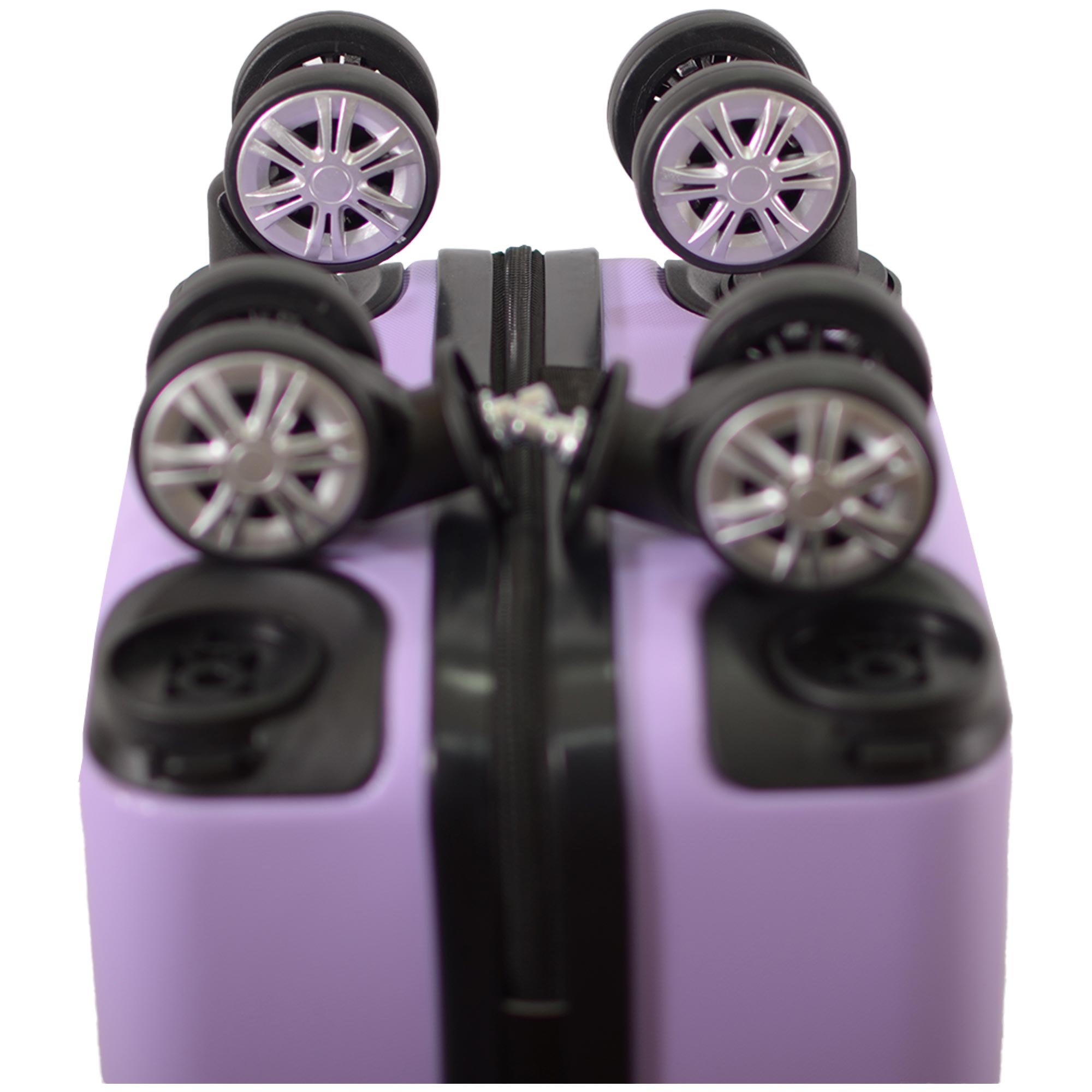 T-HC-US-1615 PURPLE UNDER-SEAT CABIN-SIZE TRAVEL TROLLEY - Image 6