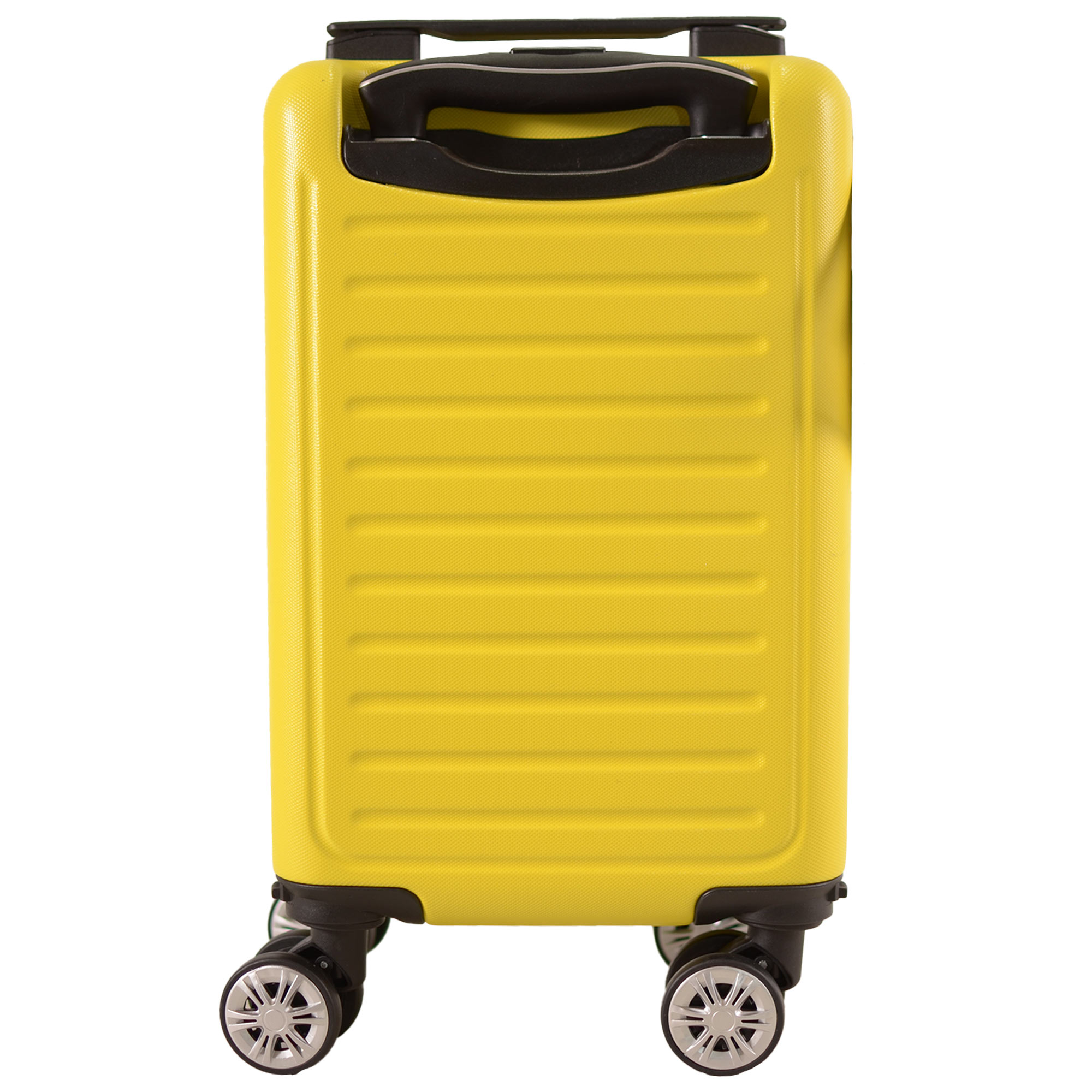 T-HC-US-1615 YELLOW UNDER-SEAT CABIN-SIZE TRAVEL TROLLEY - Image 4