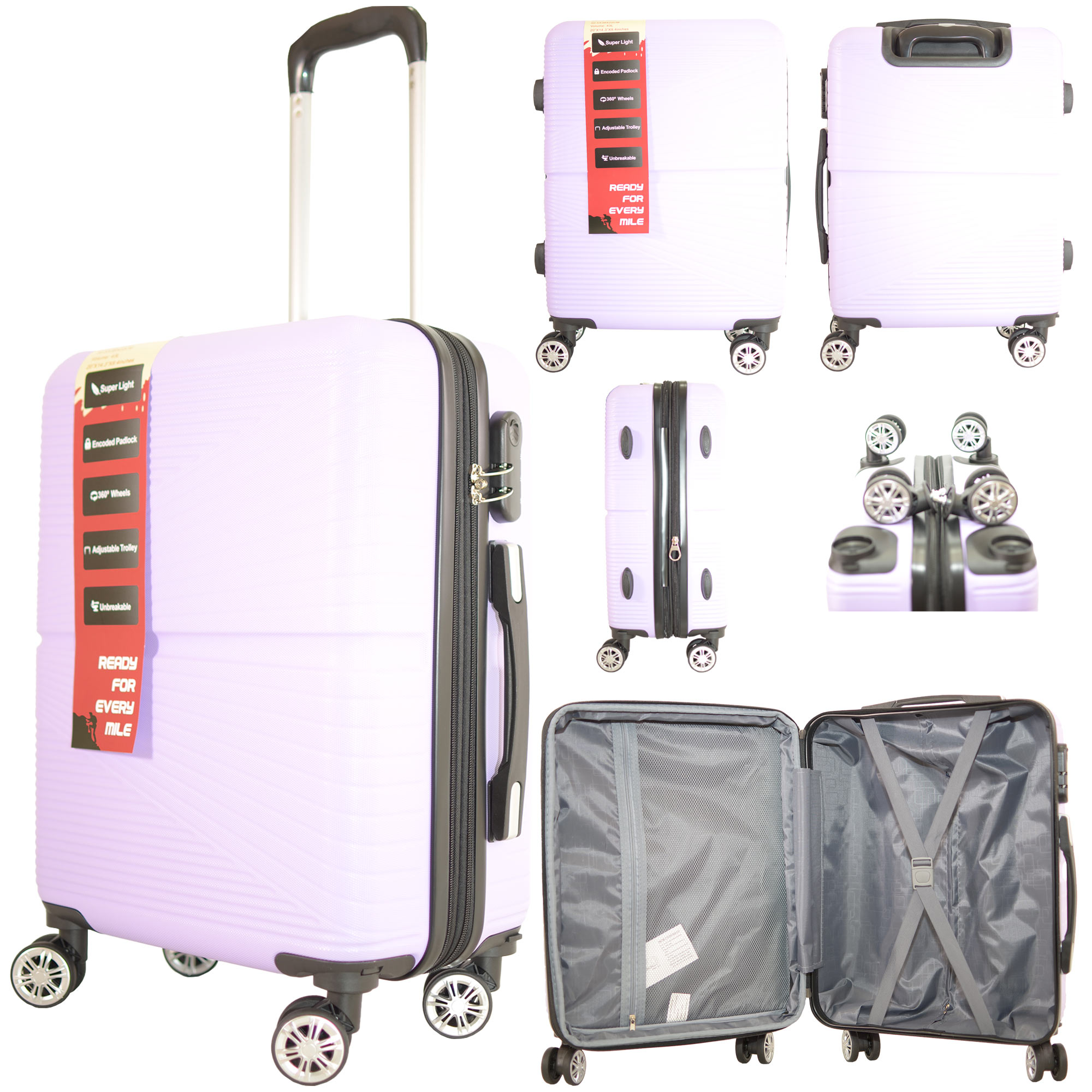 T-HC-CABIN-2012 PURPLETRAVEL TROLLEY