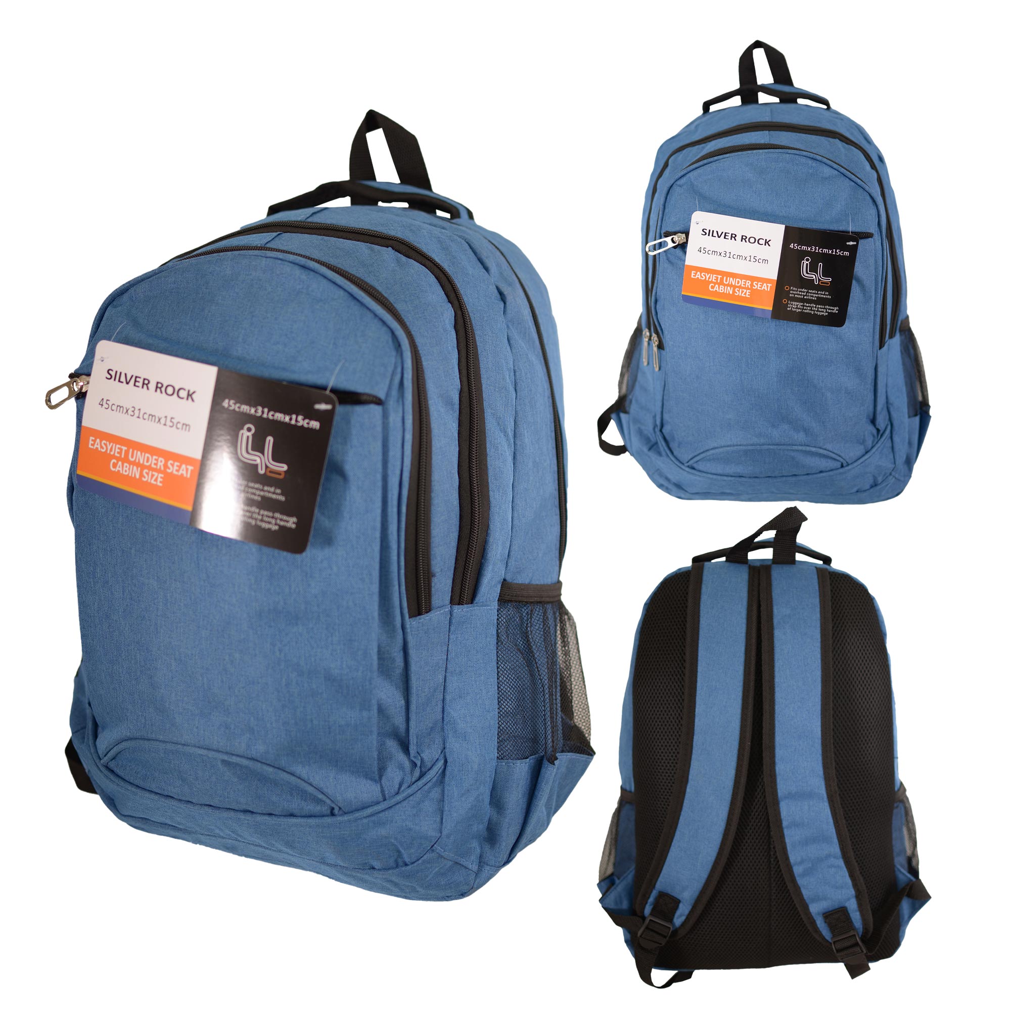 BP-124 BLUE EASYJET TRAVEL BACKPACK