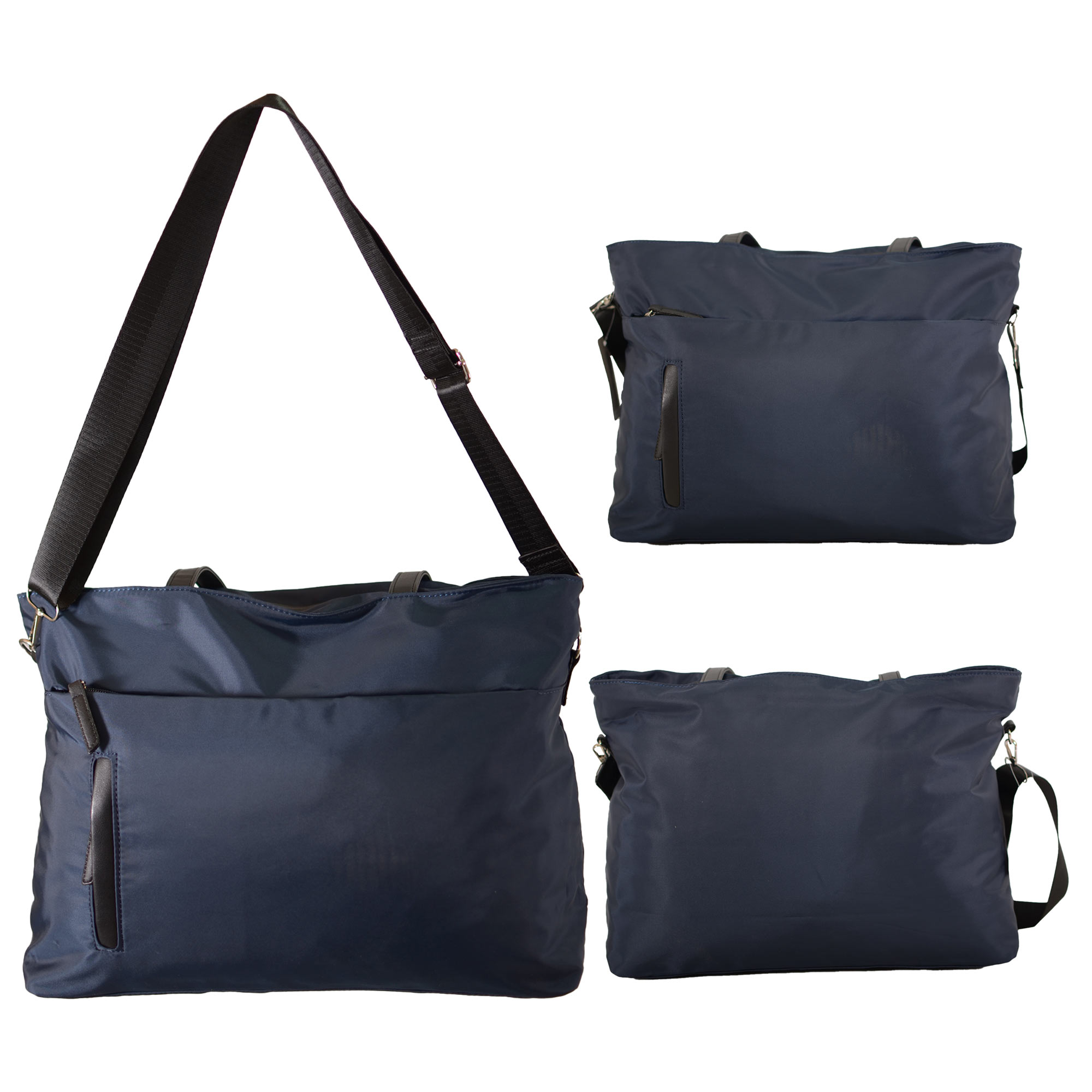 JBNHB54 NAVY SHOULDER BAG 40 X 13 X 30CM
