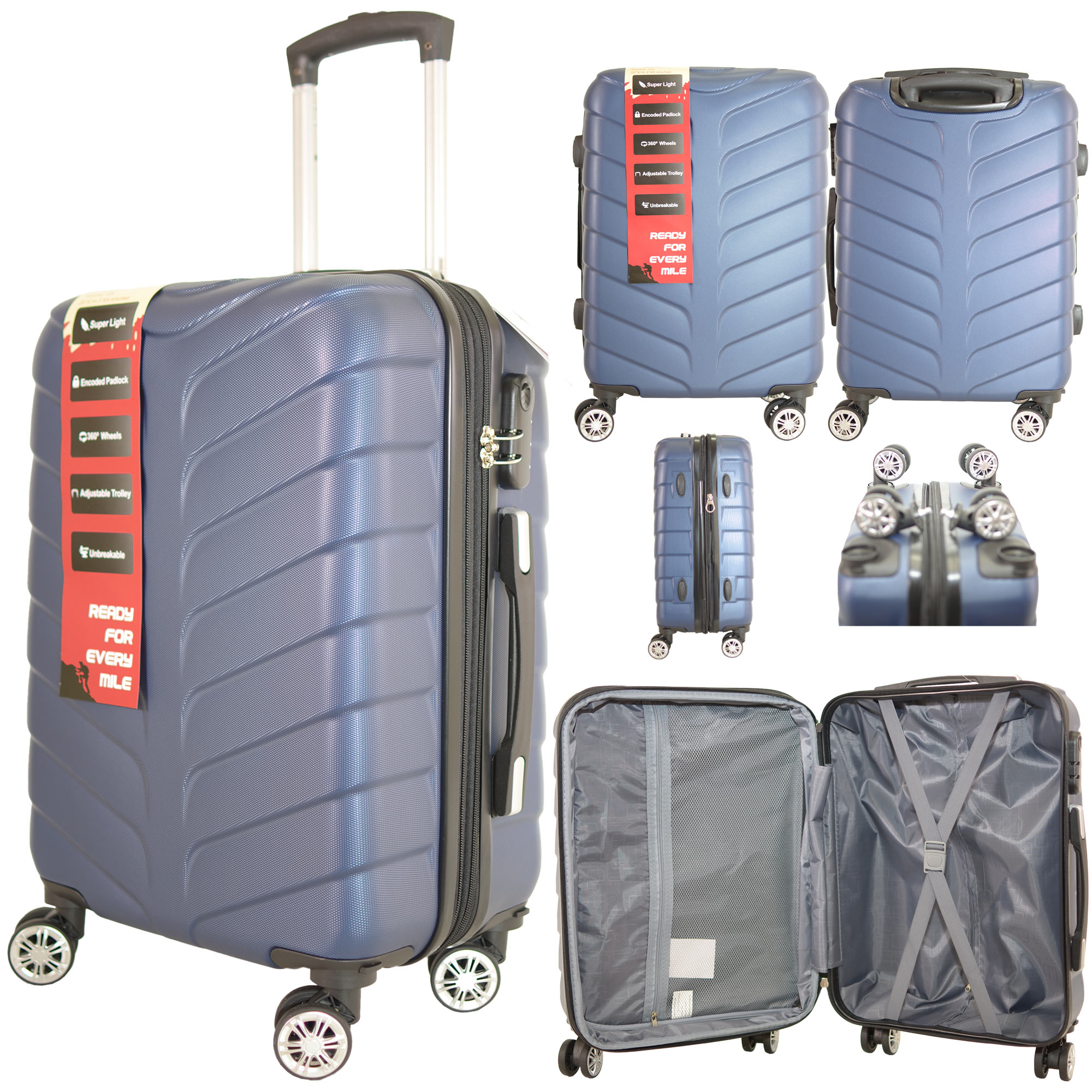 T-HC-CABIN-2025 NAVY TRAVEL TROLLEY