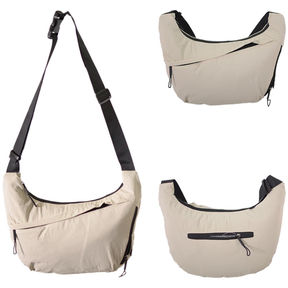 2304 STONE SHOULDER BAG
