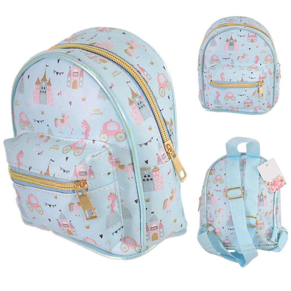 2671 BLUE FAIRYTALE KIDS BACKPACK