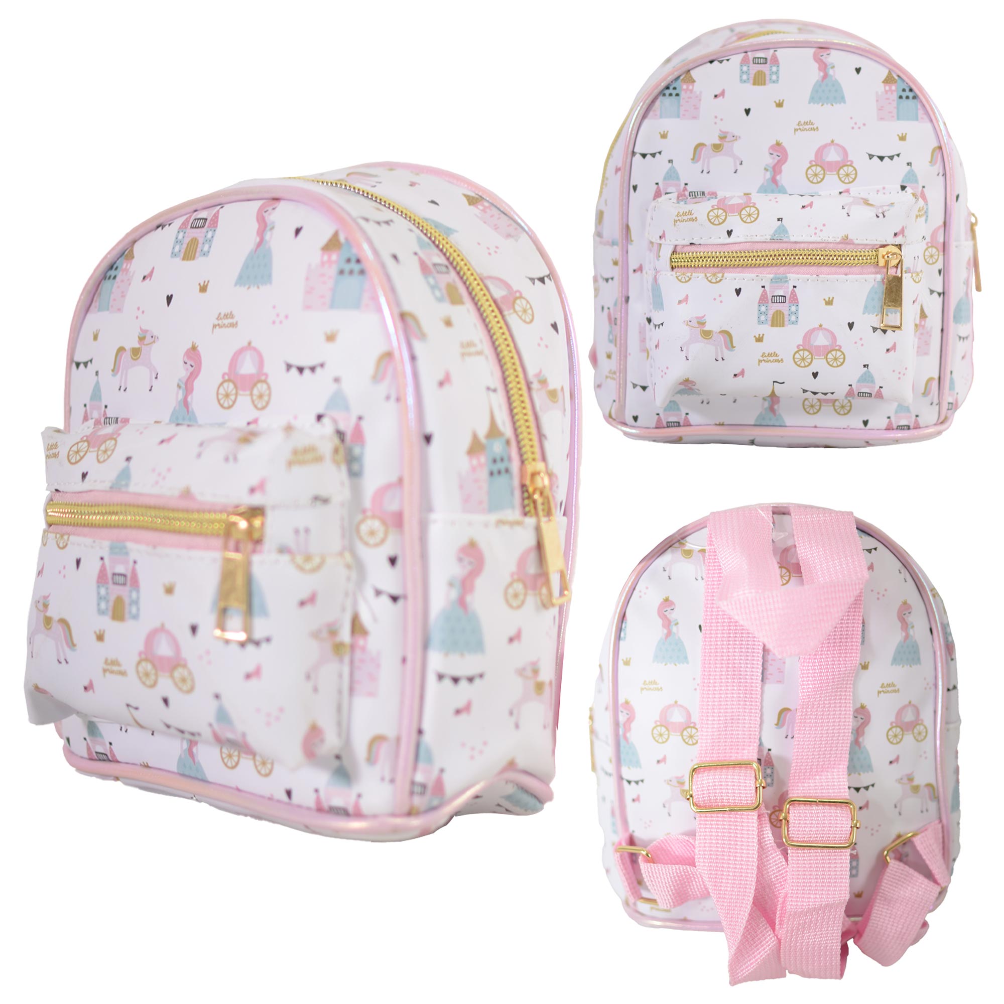 2671 WHITE FAIRYTALE KIDS BACKPACK