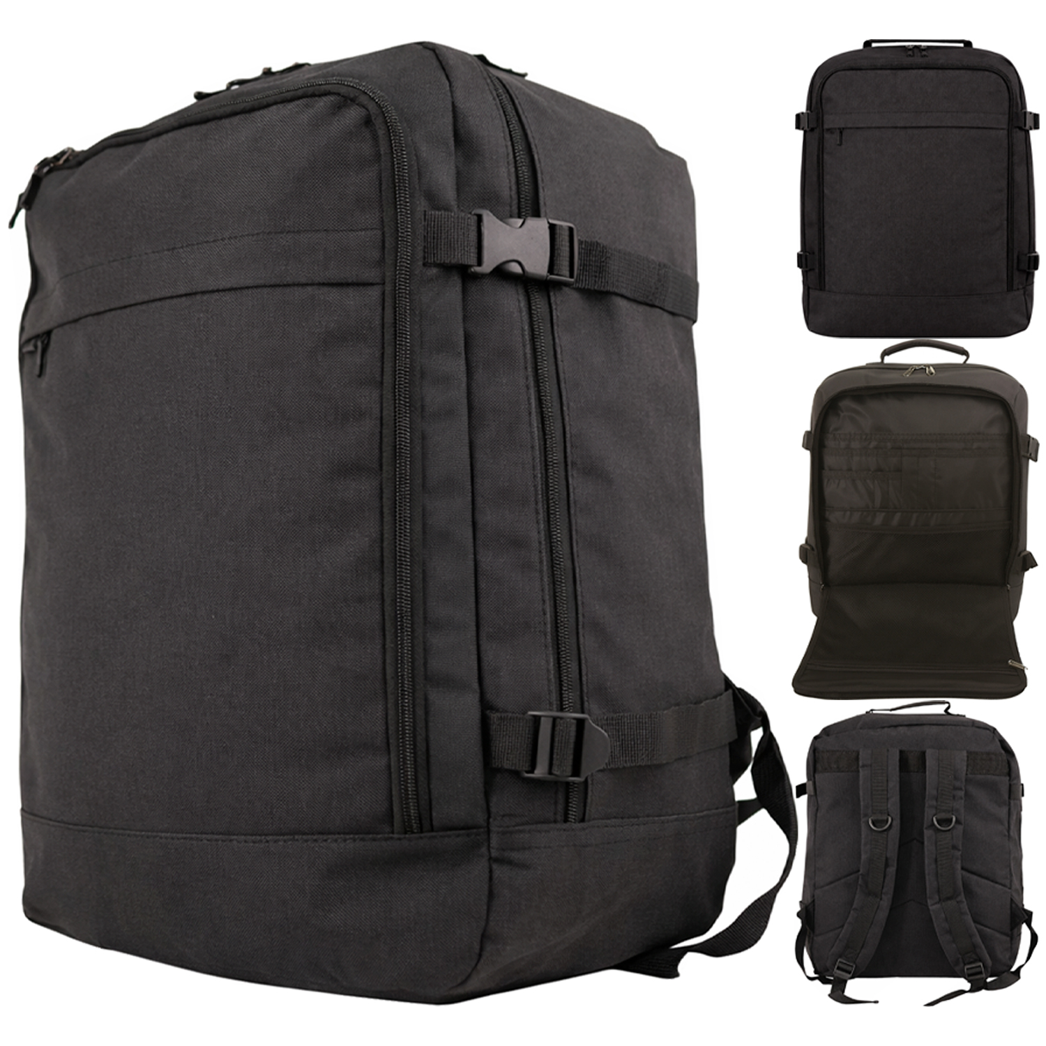 BP-E-120 BLACK EASYJET UNDERSEAT CABIN BAG