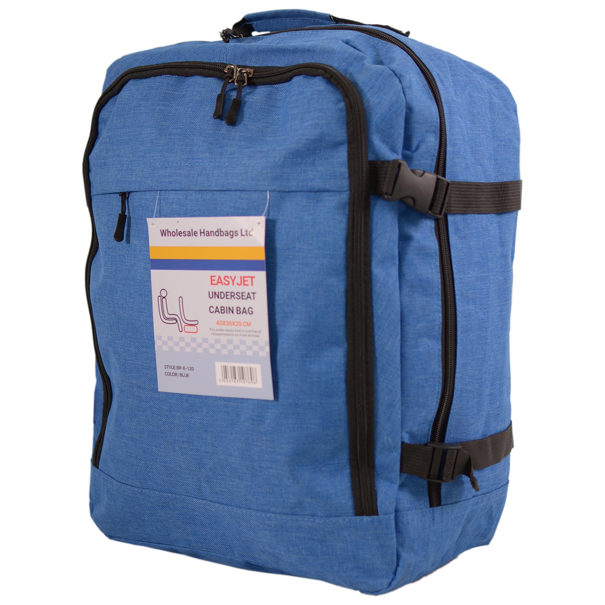BP-E-120 BLUE EASYJET UNDERSEAT CABIN BAG - Image 2