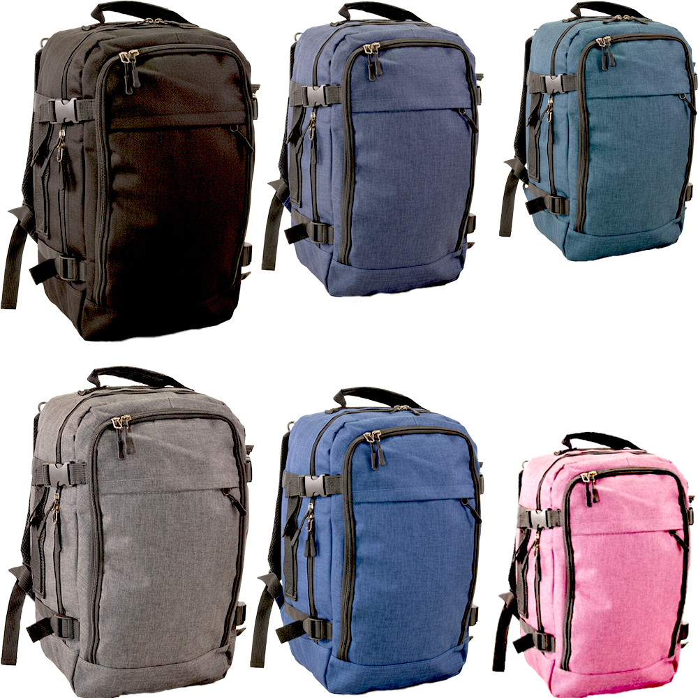 BP-R-120 ASSORTED RYANAIR UNDERSEAT CABIN-FRIENDLY RUCKSACK BOX OF 25