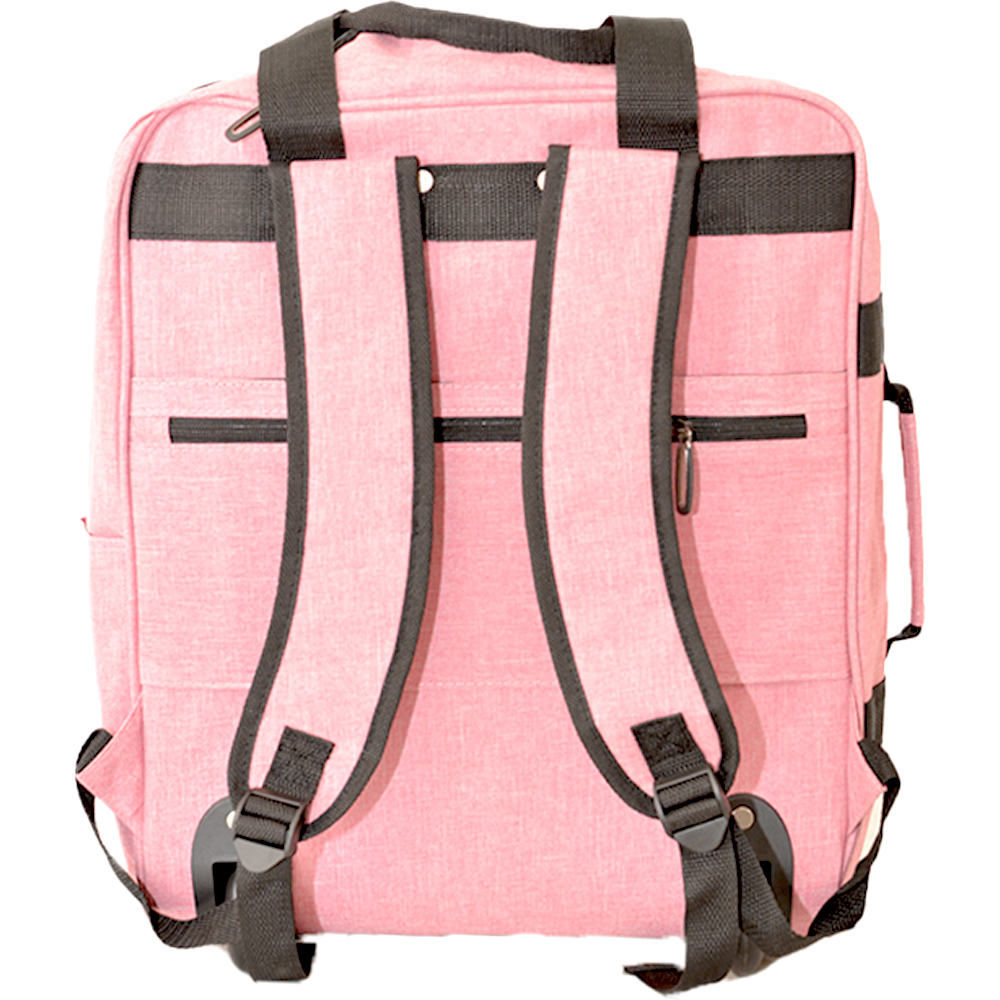 TR-E-002 PINK EASYJET UNDERSEAT CABIN SIZE 2-WHEELED BACKPACK - Image 2