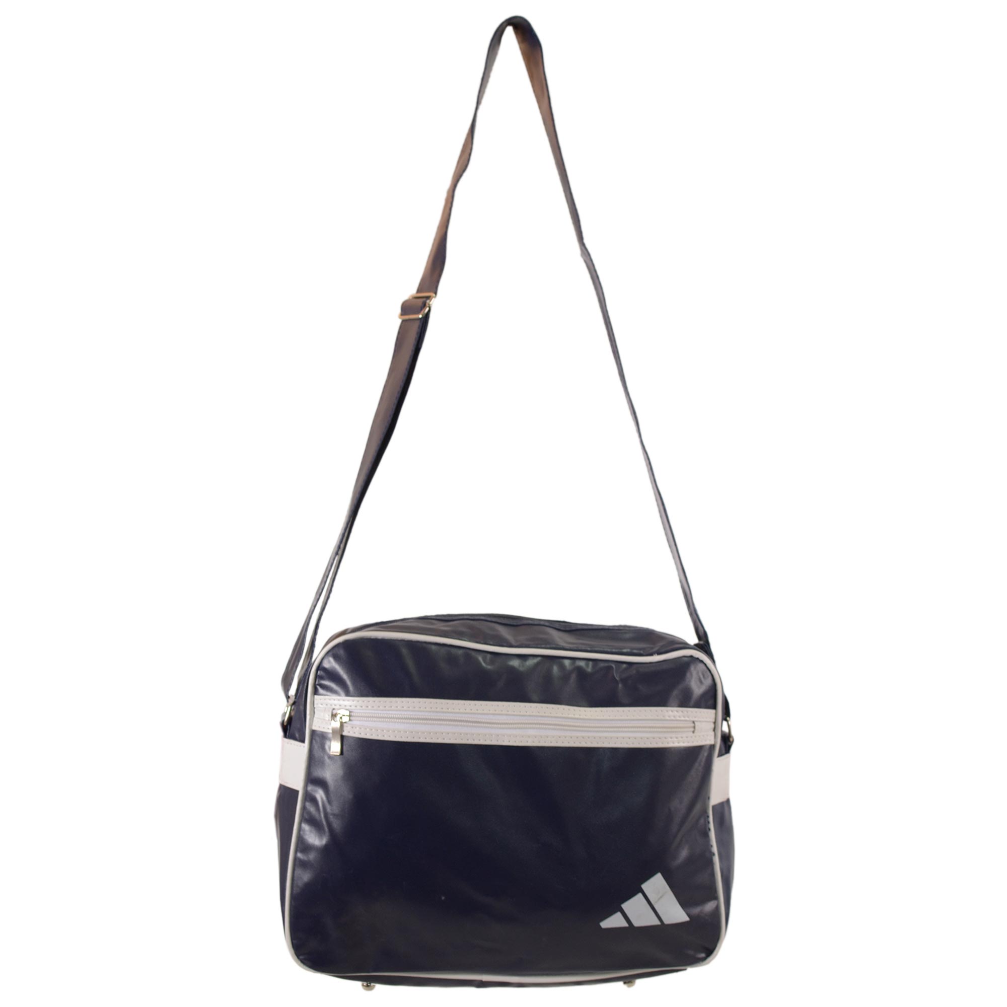 HB-PV-N-01 BLACK FAUX LEATHER HANDBAG