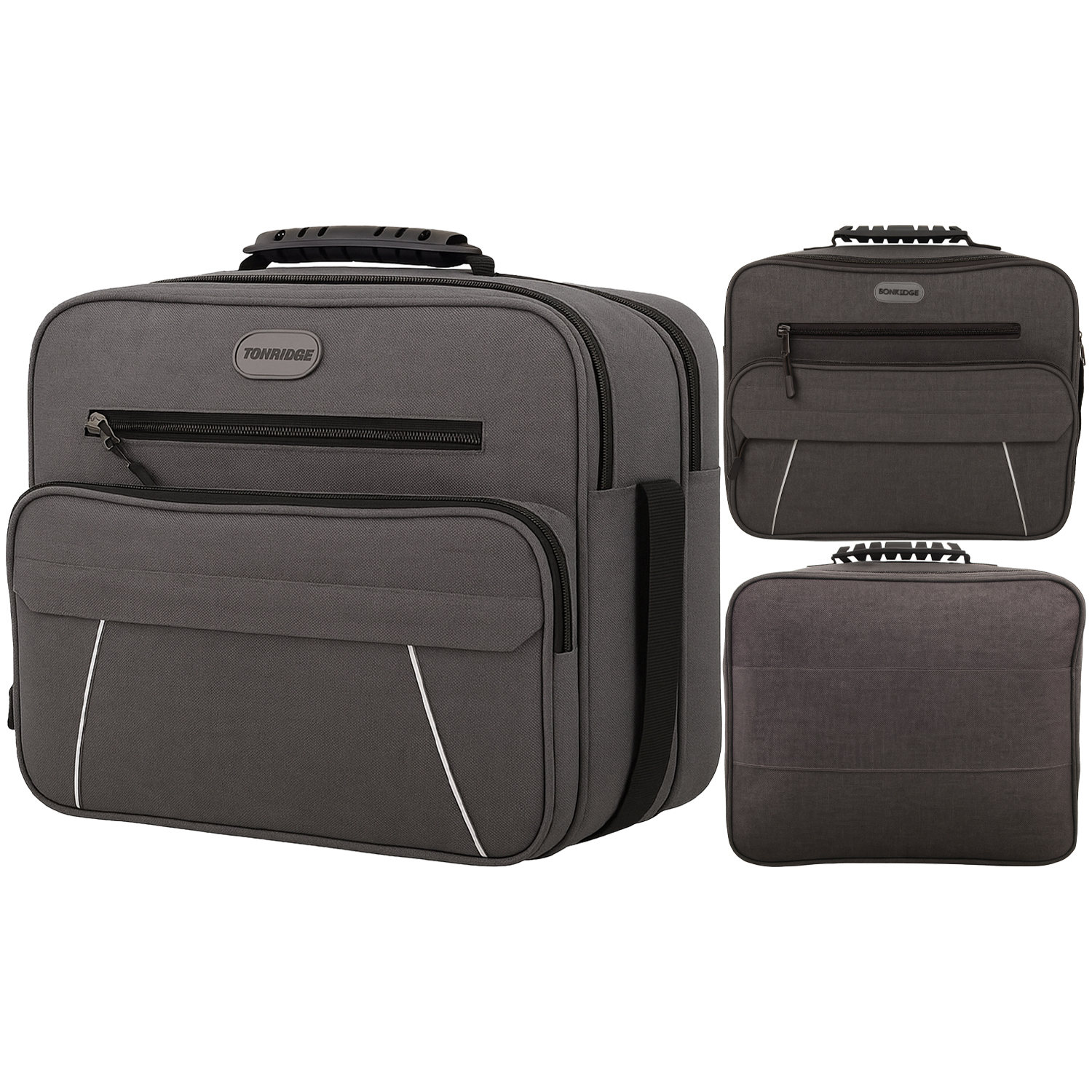 TB-203 GREY FLIGHT BAG