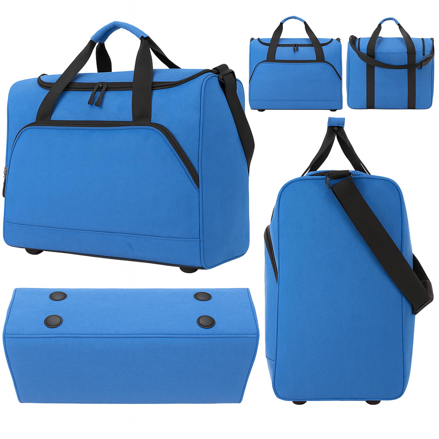 TB-E-17 BLUE EASYJET UNDERSEAT CABIN BAG