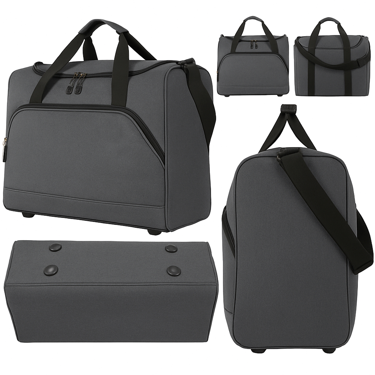 TB-E-17 GREY EASYJET UNDERSEAT CABIN BAG