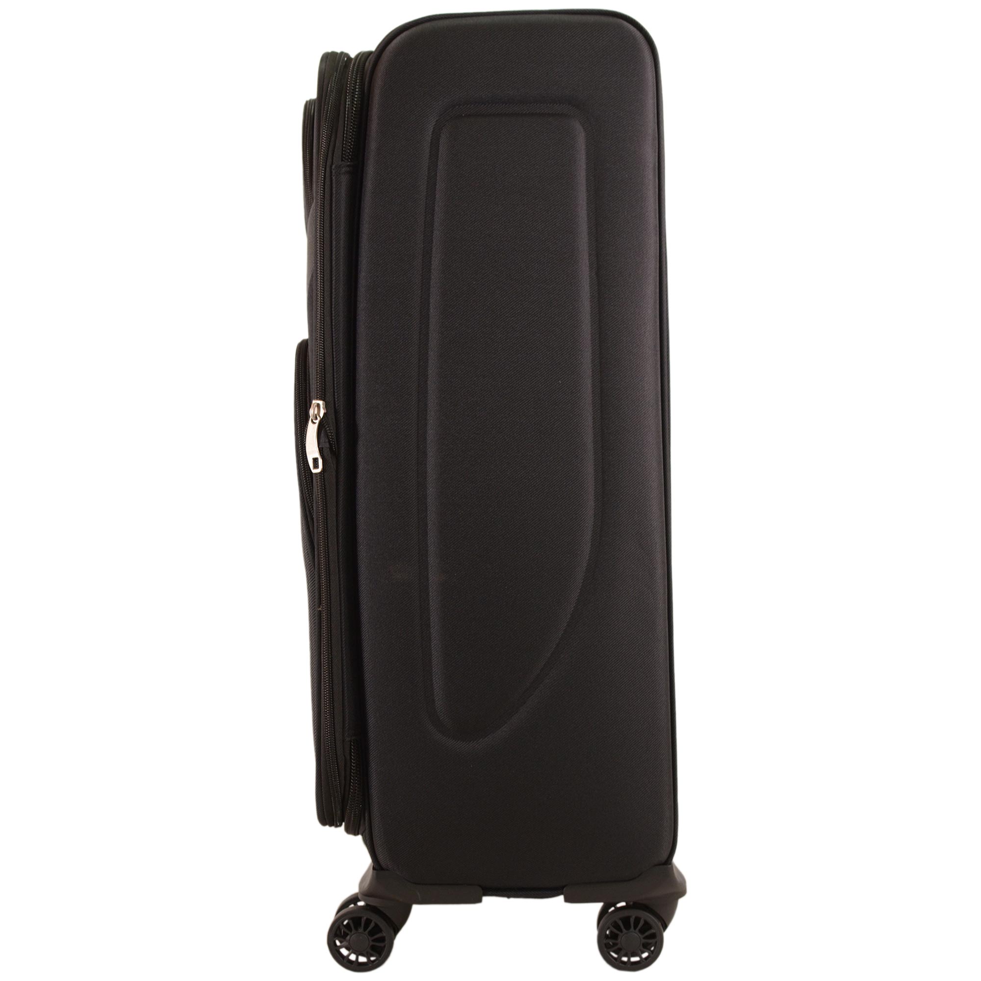U7307 BLACK TRAVEL TROLLEY SUITCASE SET OF 4 - Image 4