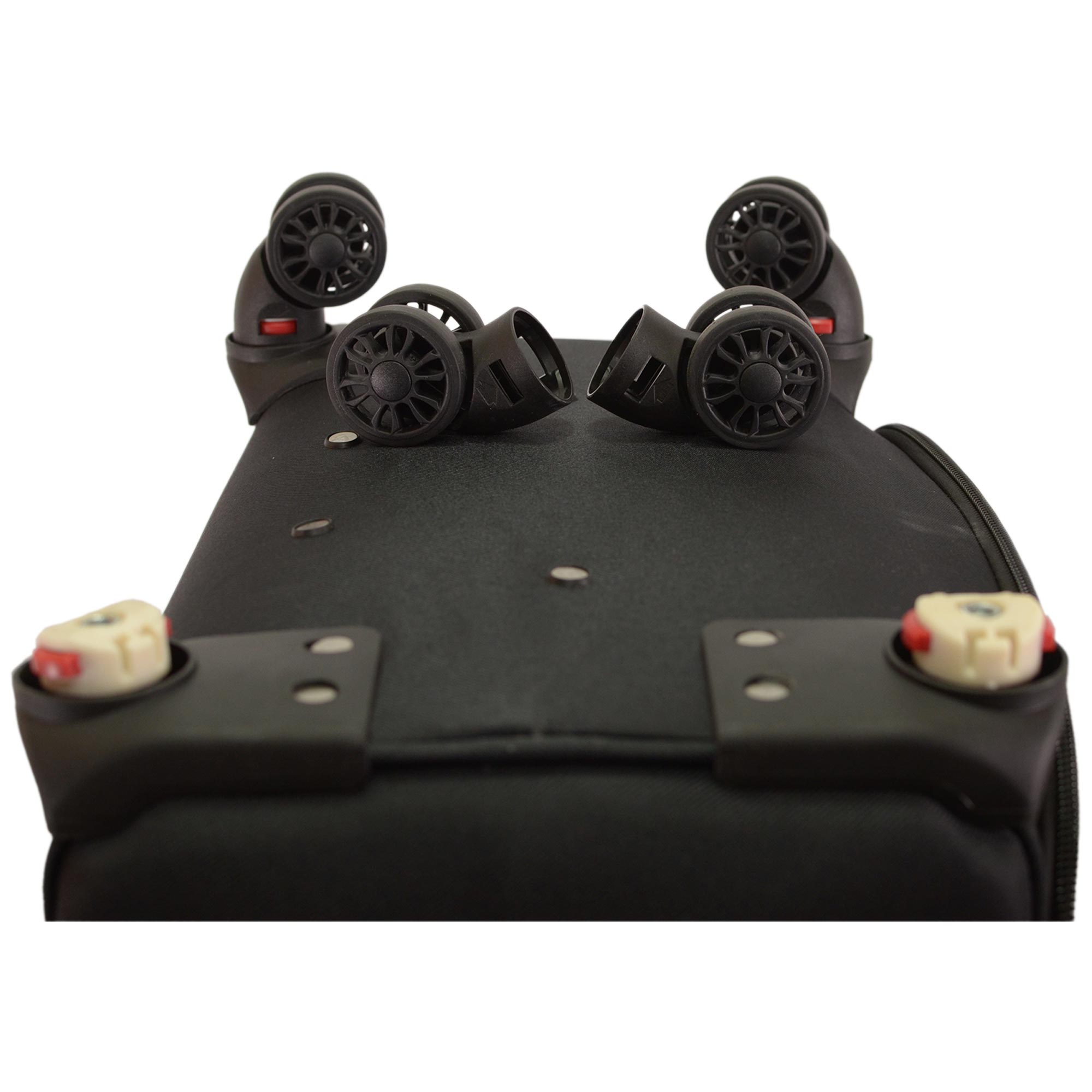 U7307 BLACK TRAVEL TROLLEY SUITCASE SET OF 4 - Image 6