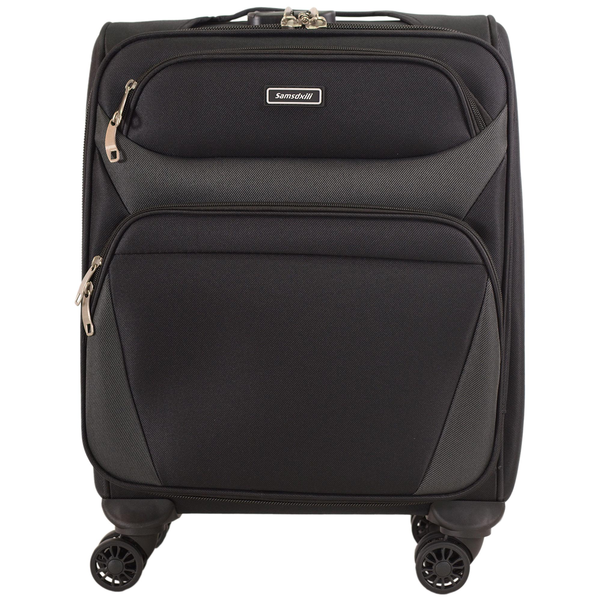 U7307 BLACK TRAVEL TROLLEY SUITCASE SET OF 4 - Image 7