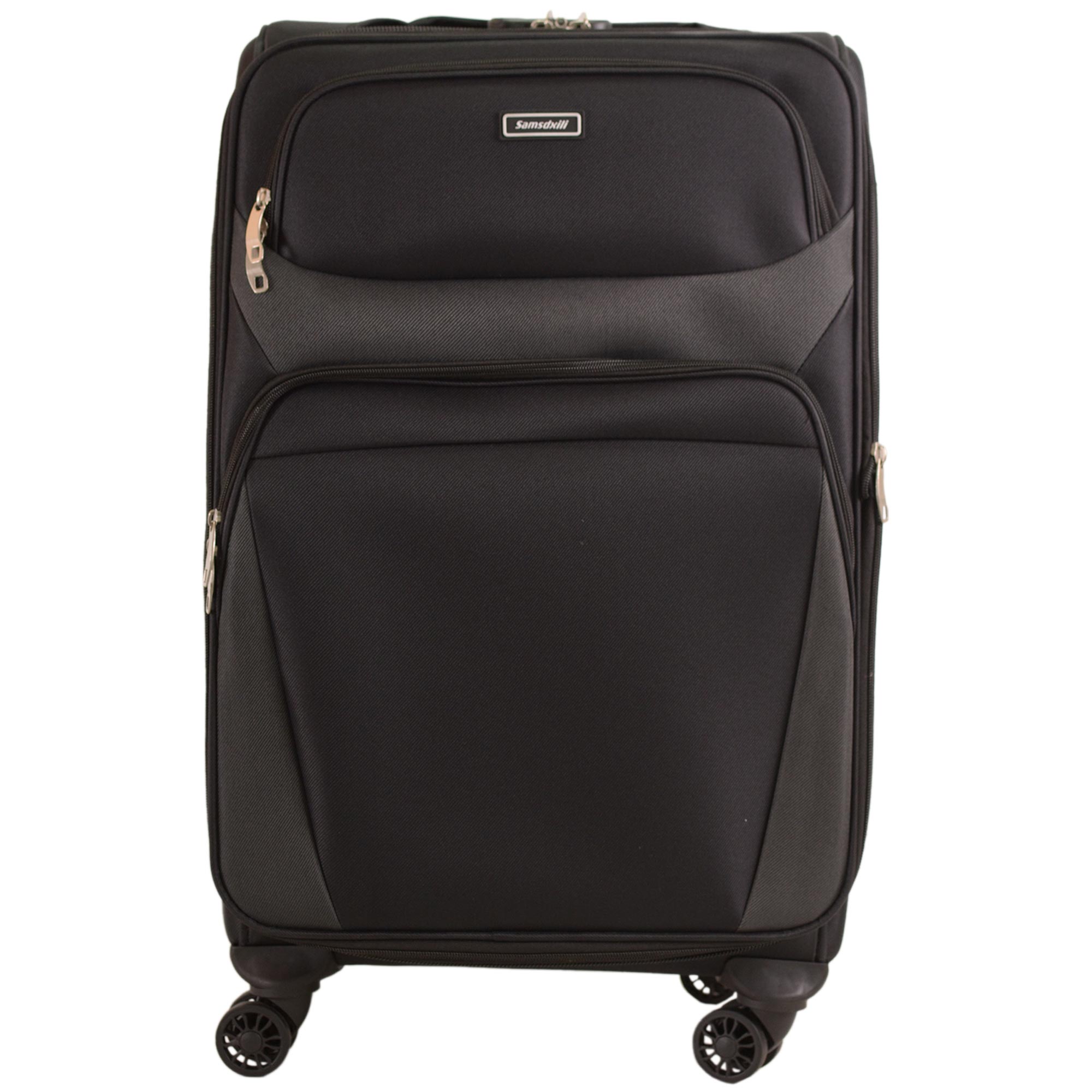 U7307 BLACK TRAVEL TROLLEY SUITCASE SET OF 4 - Image 2